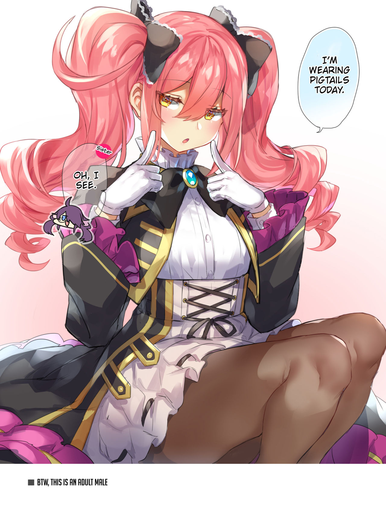 Crossdressing Streamer Wants to be a Big Sis. page 44