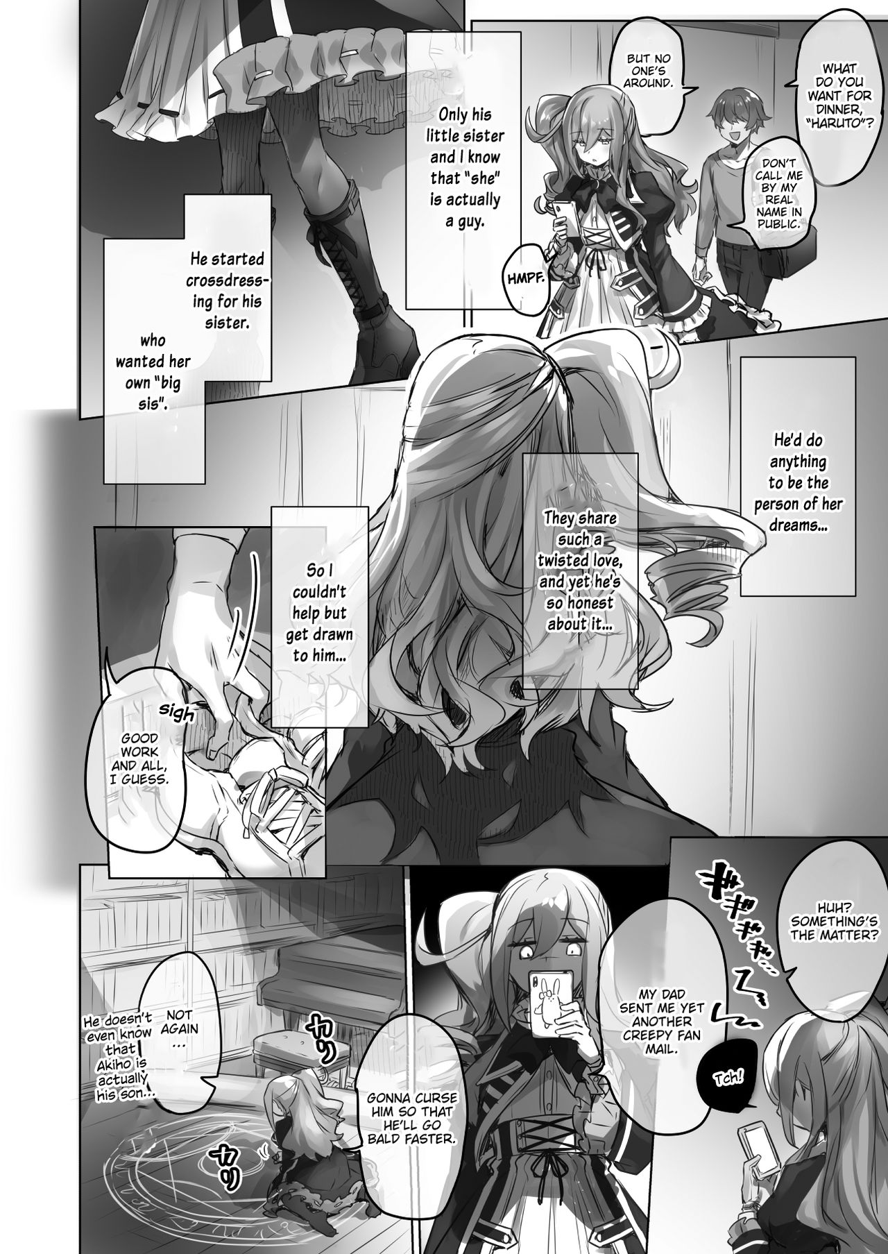 Crossdressing Streamer Wants to be a Big Sis. page 8