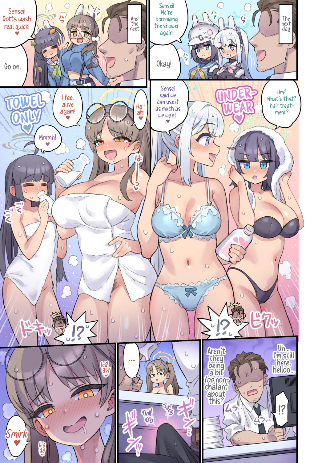 Crossing the Line With My Students - RABBIT Squad Edition page 4