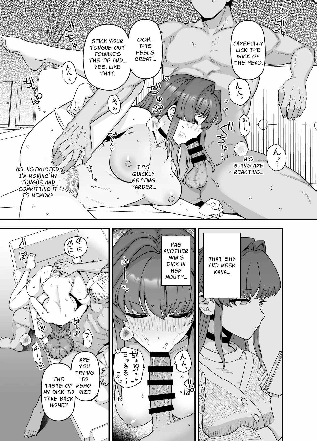 Cuckold Trial: My girlfriend cheats on me for my sake page 14