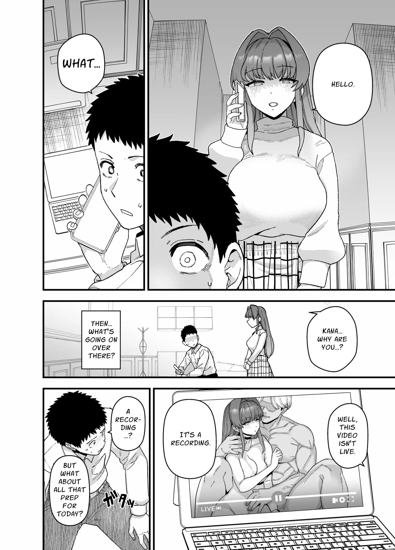Cuckold Trial: My girlfriend cheats on me for my sake page 27