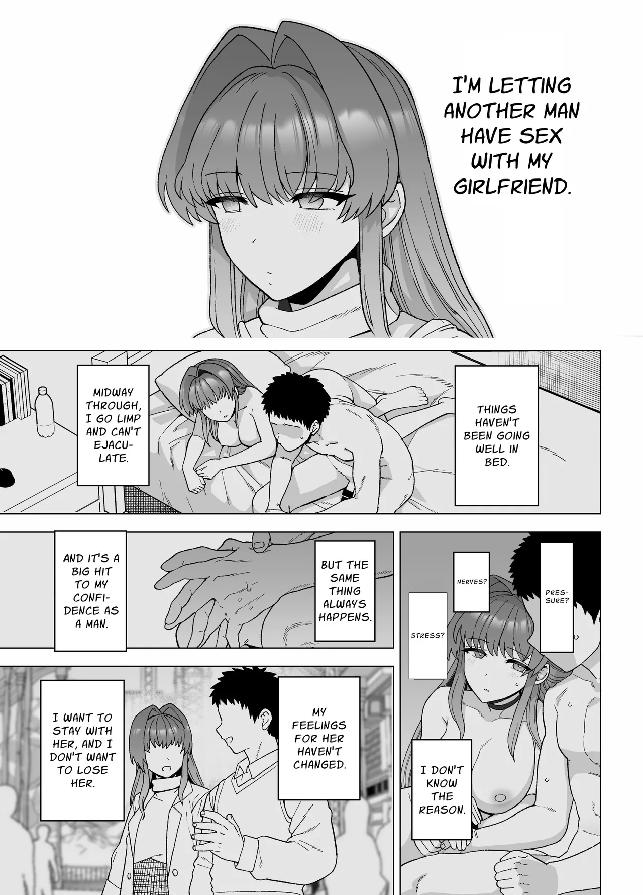 Cuckold Trial: My girlfriend cheats on me for my sake page 6