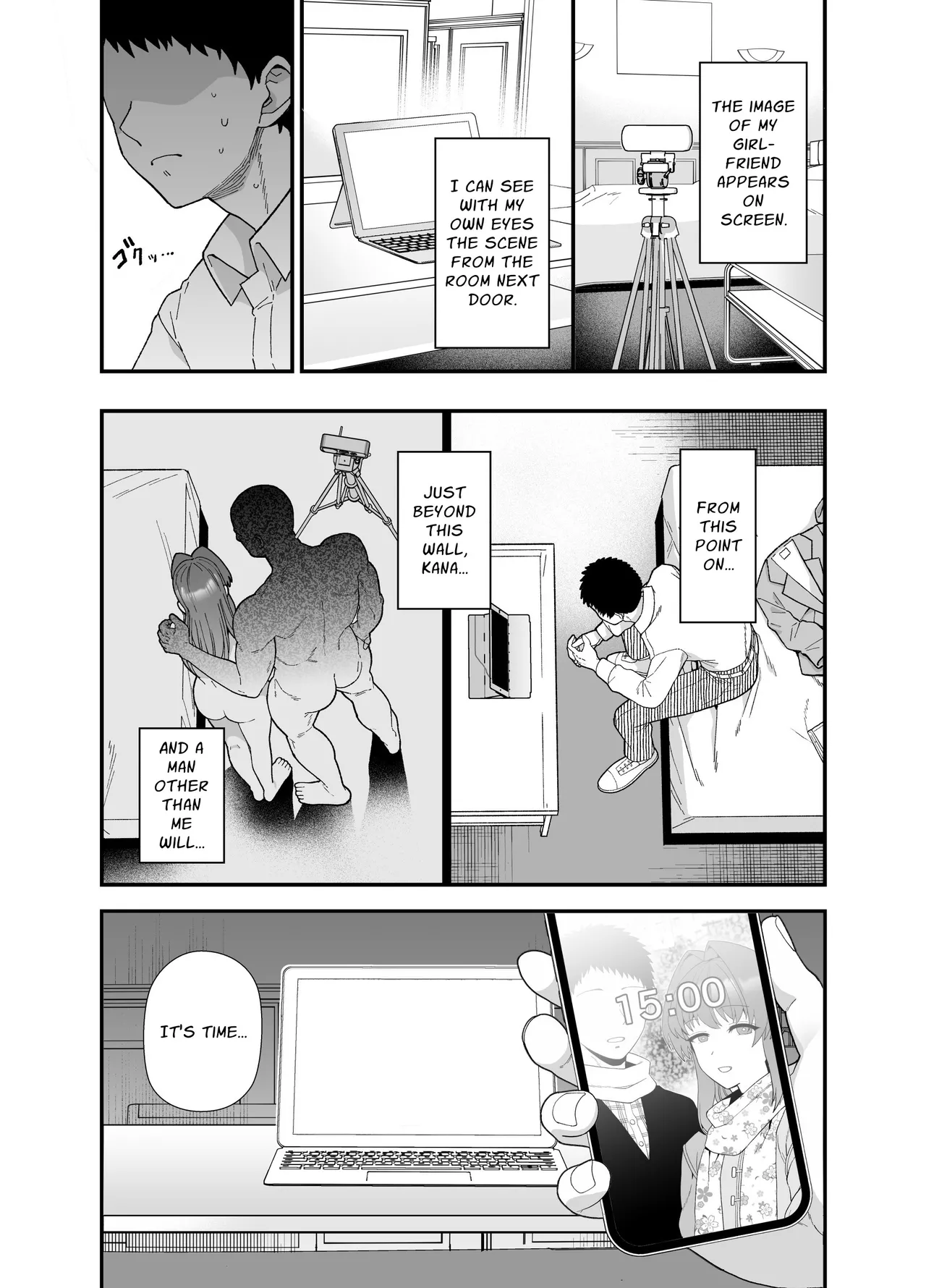 Cuckold Trial: My girlfriend cheats on me for my sake page 8