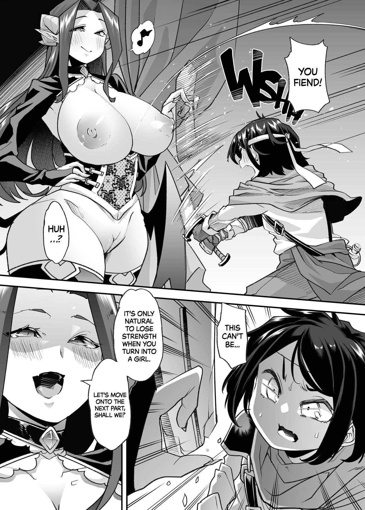 Cum and you're done!! The Pet Feminization Curse page 8