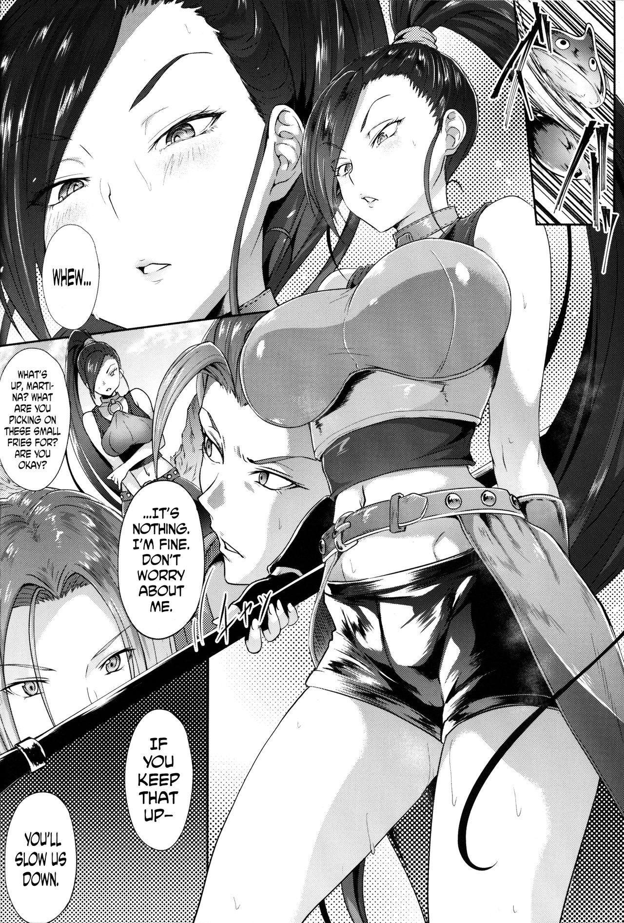 Cum Draining Pink Cyclone (Dragon Quest XI) [English] =The Lost Light= page 4