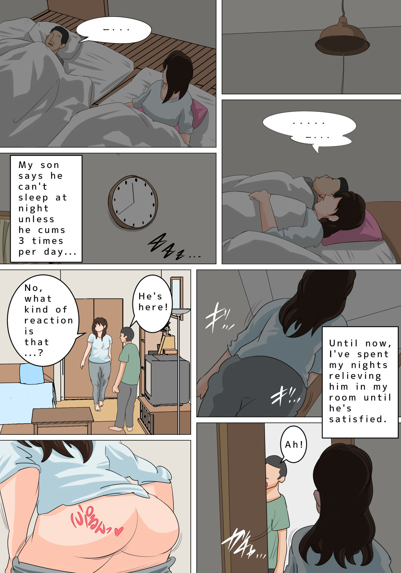 Cumming In Mom Daily Dad Doesn't Know We're Having Creampie Sex page 14