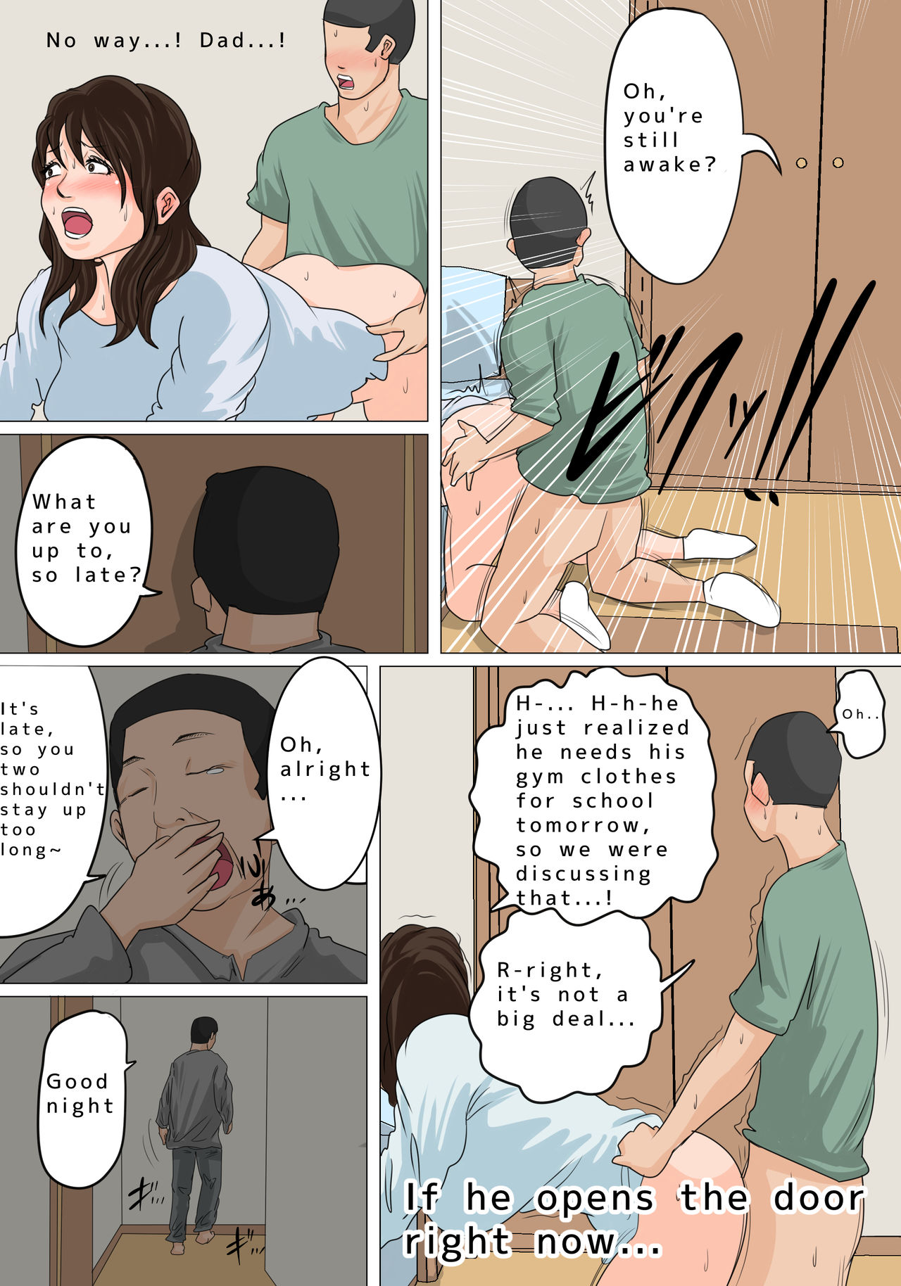 Cumming In Mom Daily Dad Doesn't Know We're Having Creampie Sex page 17