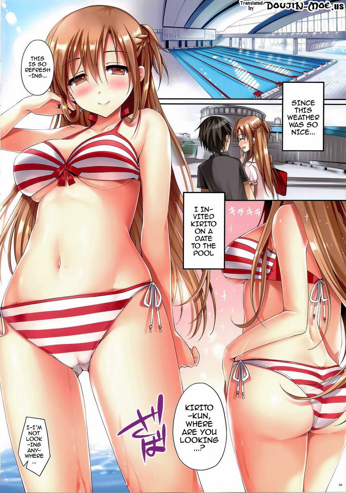 Cumming Inside Asuna 100% Raw page 3