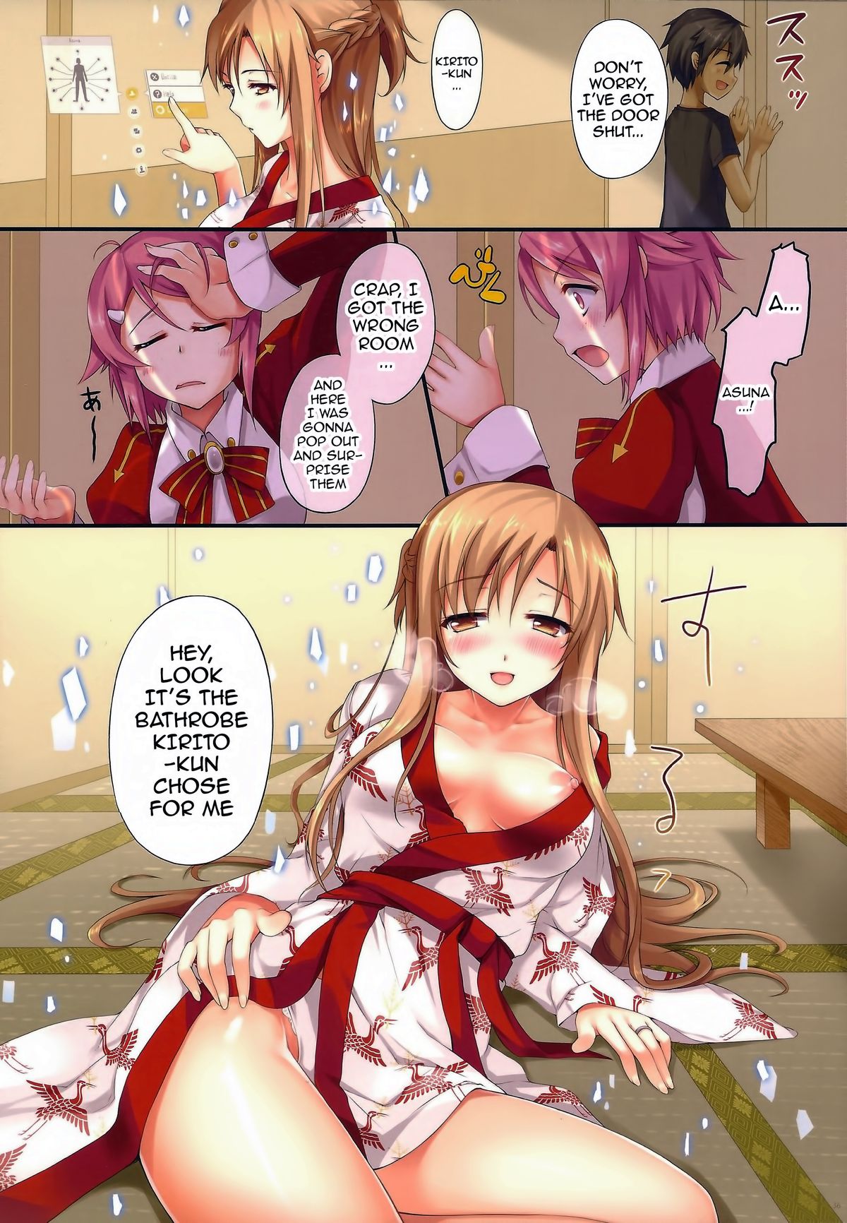 Cumming Inside Asuna 100% Raw page 35