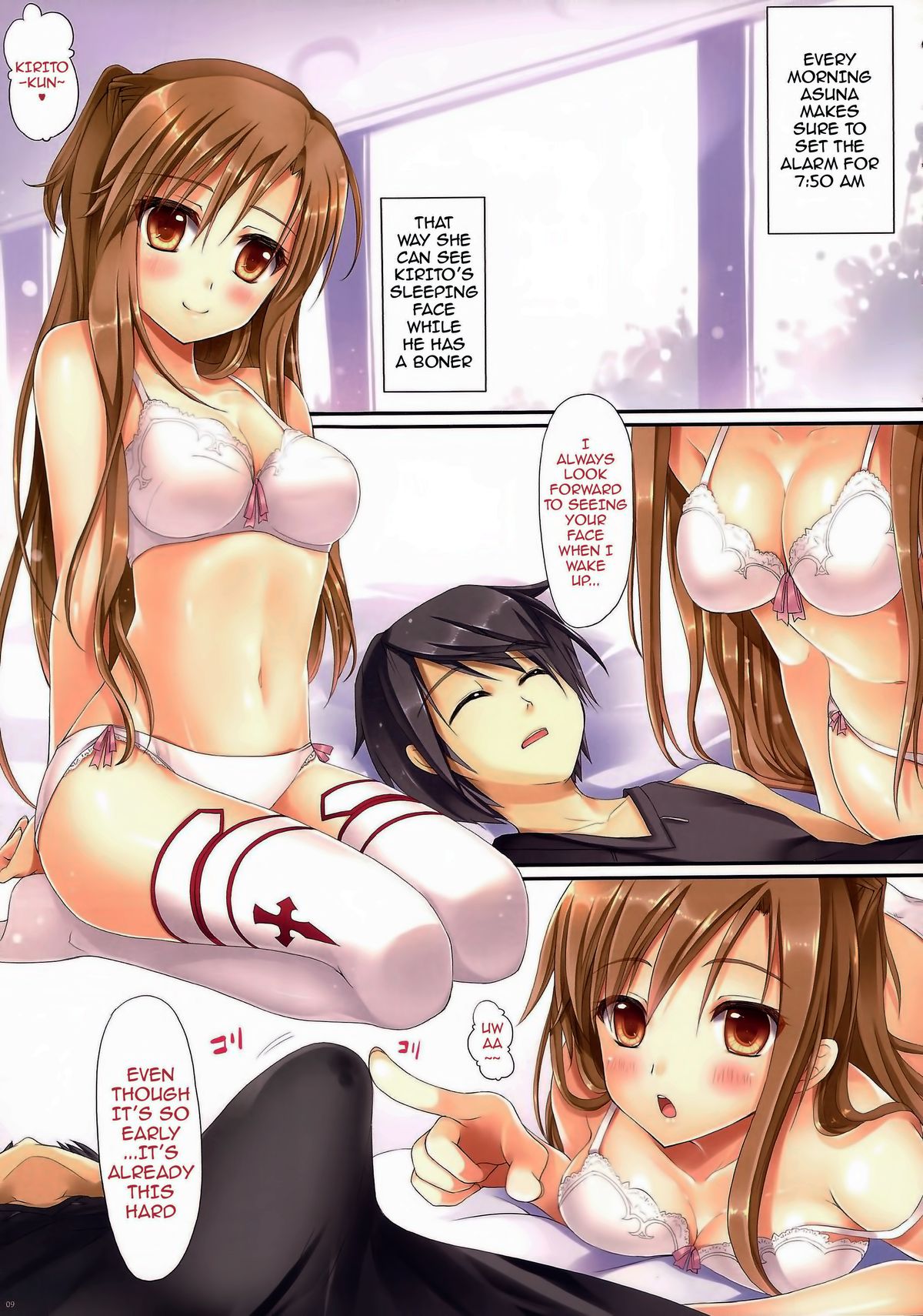 Cumming Inside Asuna 100% Raw page 8