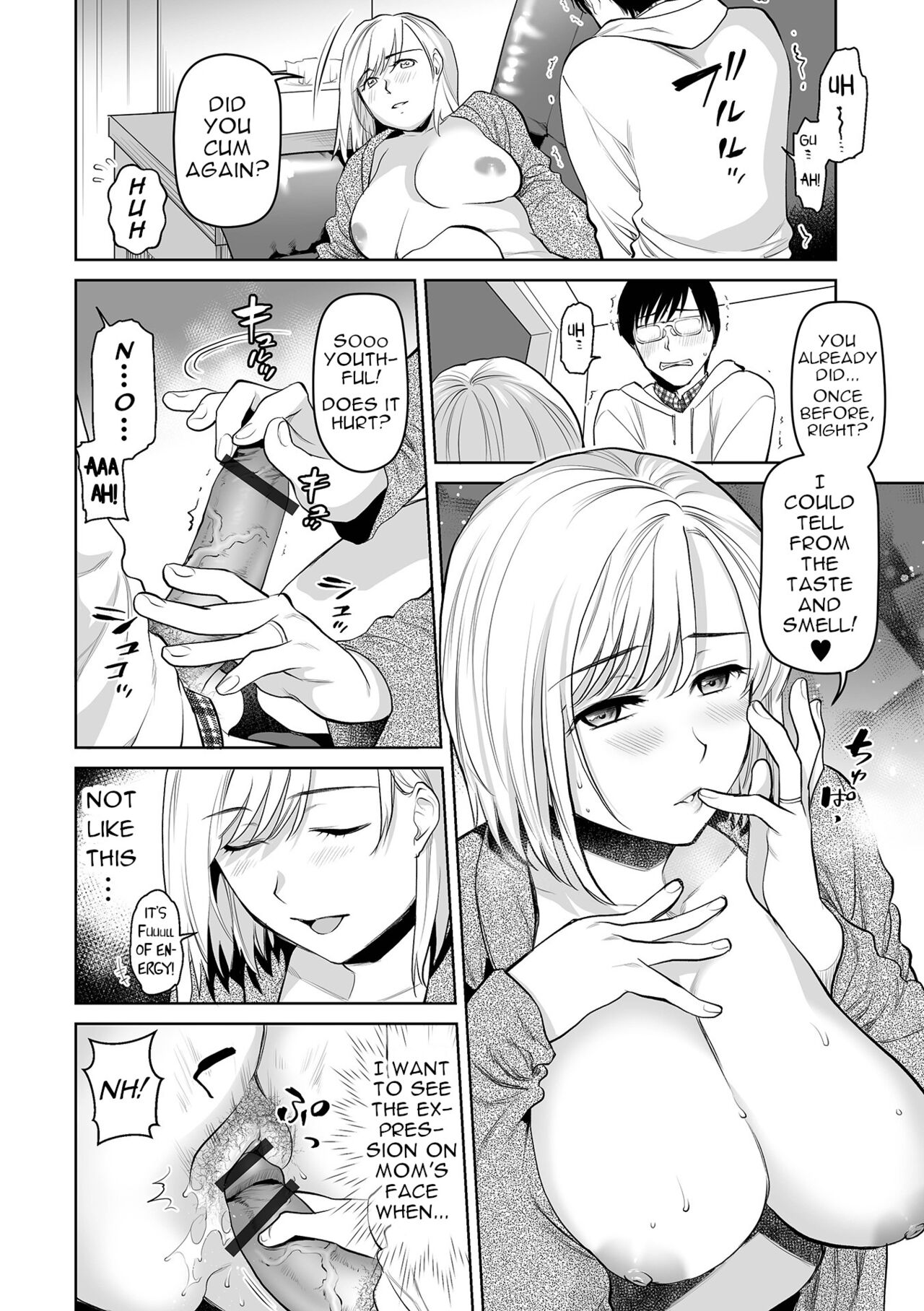 Cumming Together with Mom♪ page 14