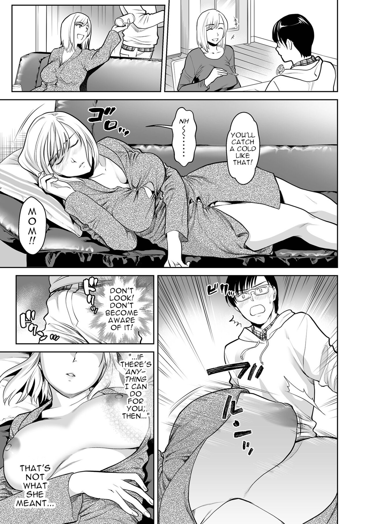 Cumming Together with Mom♪ page 7