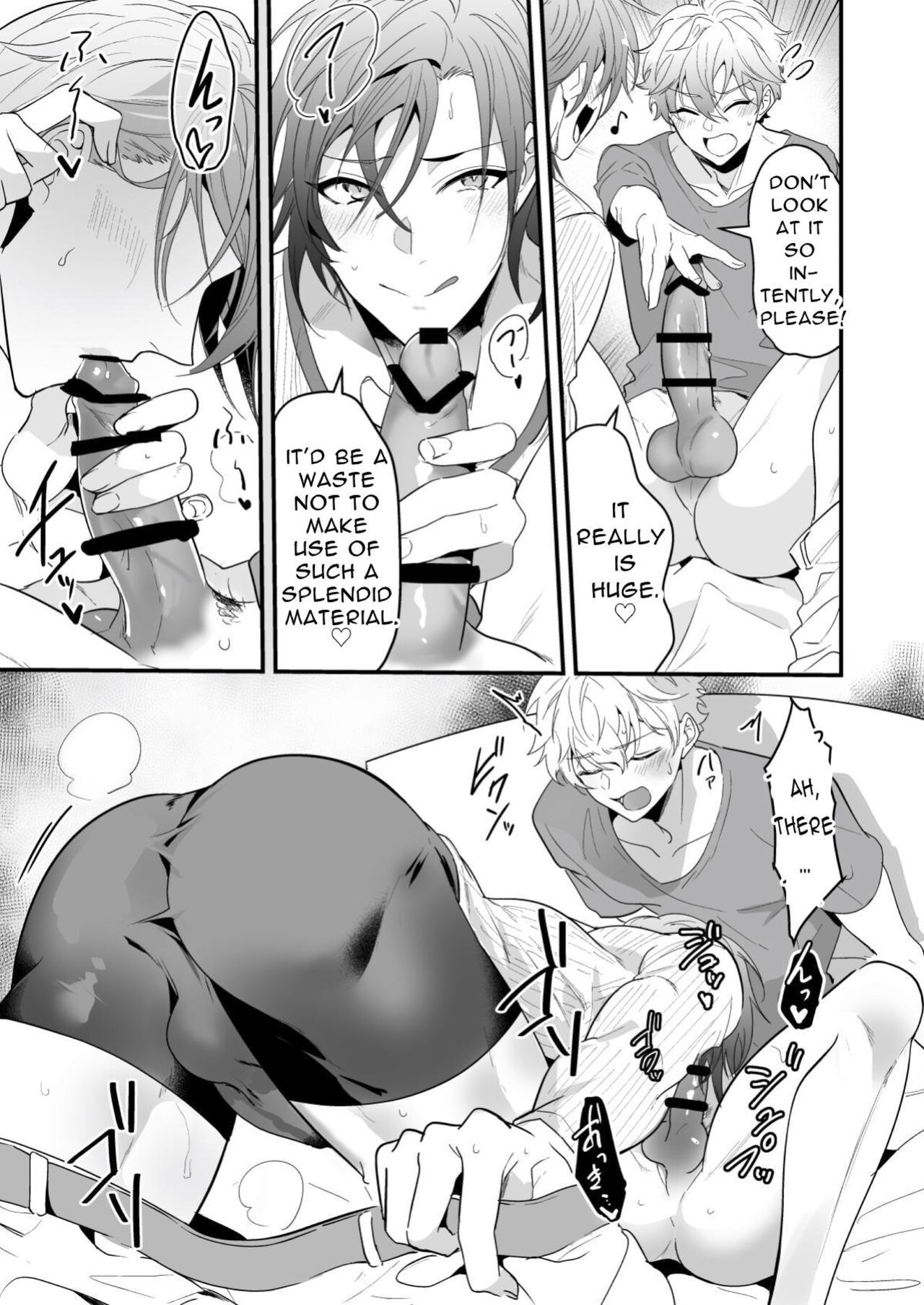 Cumsqueezed By Two Naughty Guys page 9