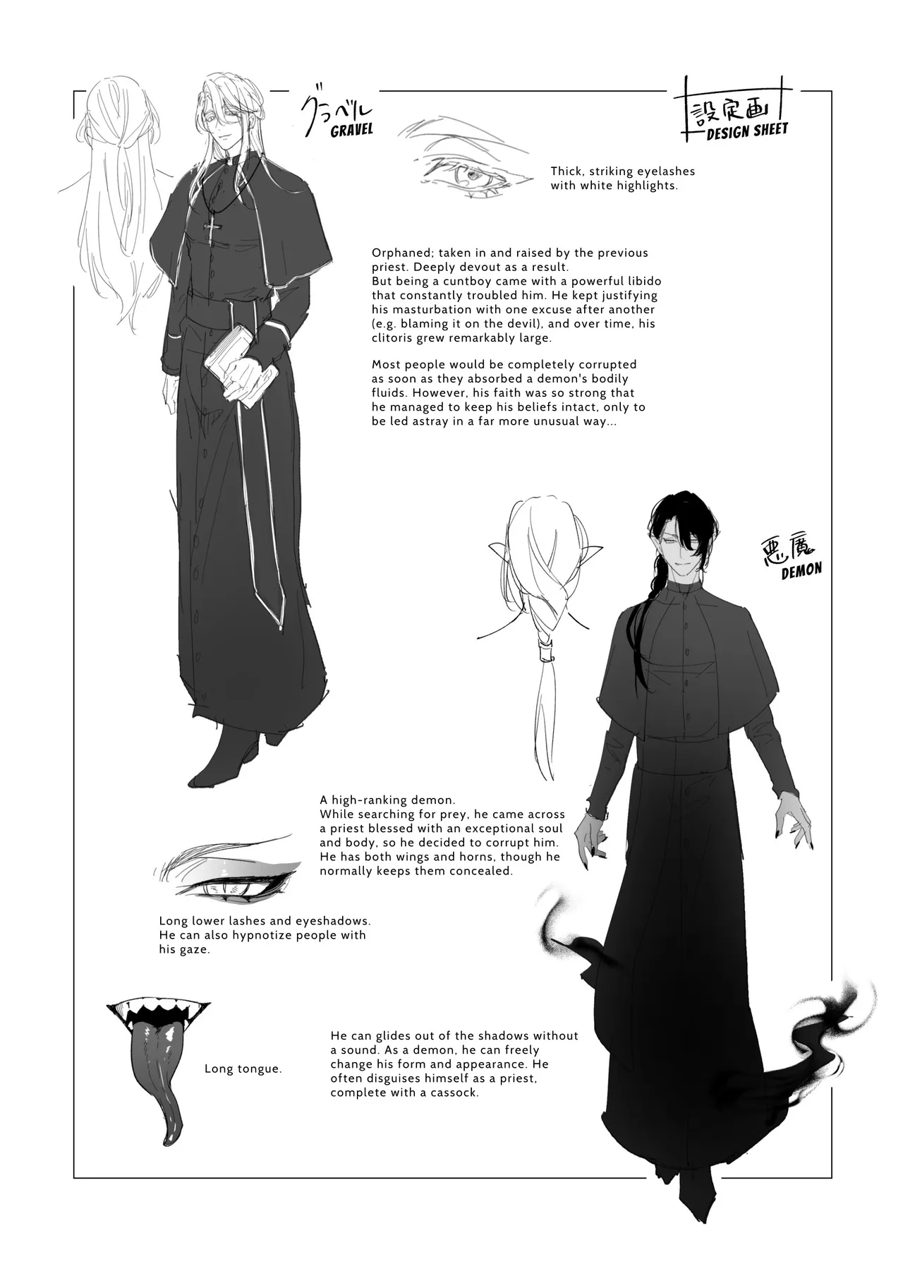 Cuntboy Priest Is Corrupted by a Devil page 36