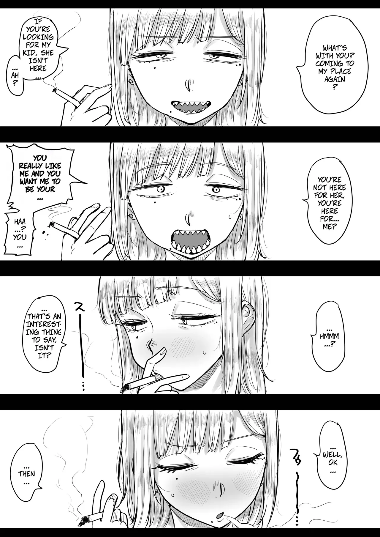 Cute, Shark-toothed Yoko-san page 3