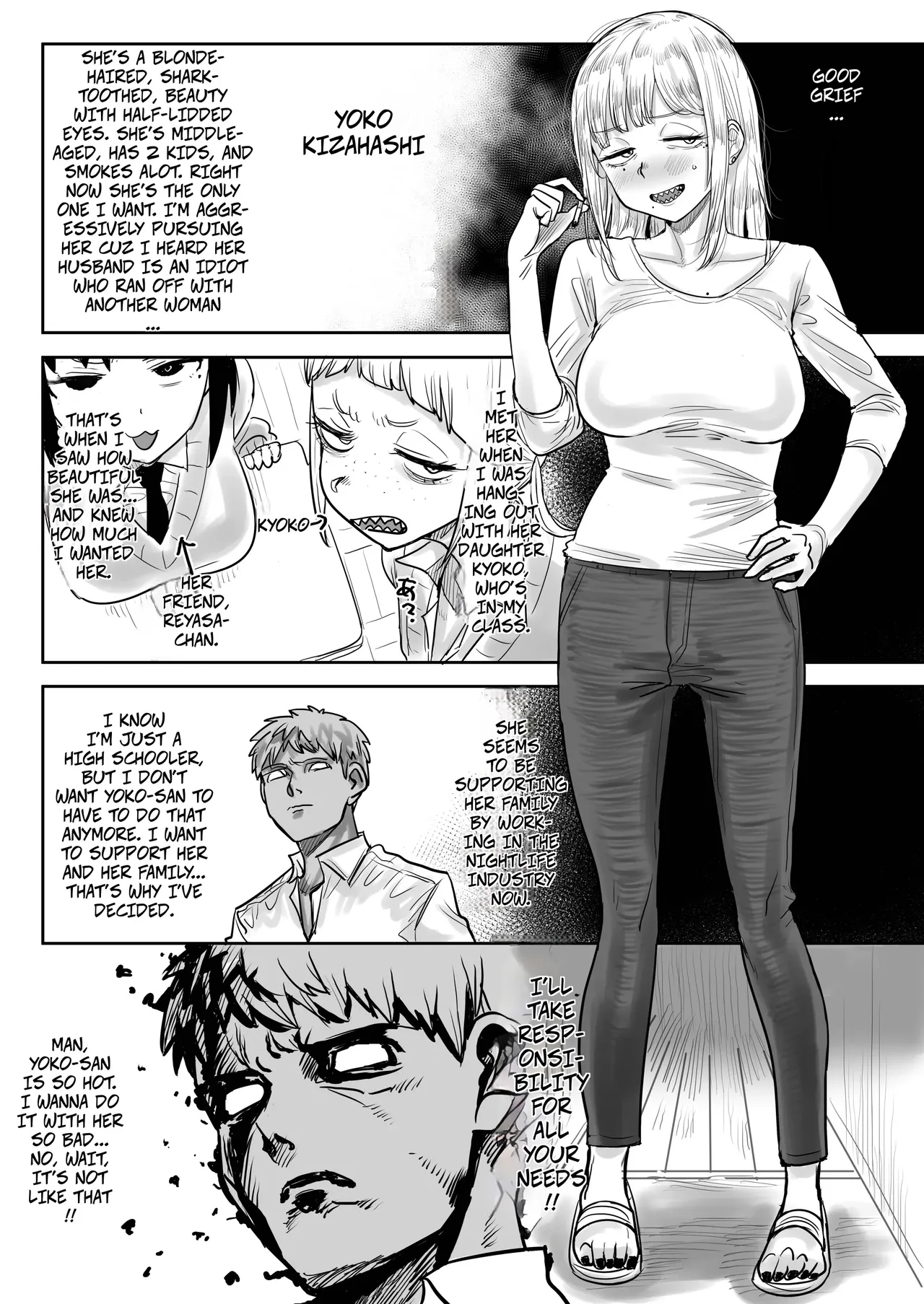 Cute, Shark-toothed Yoko-san page 5