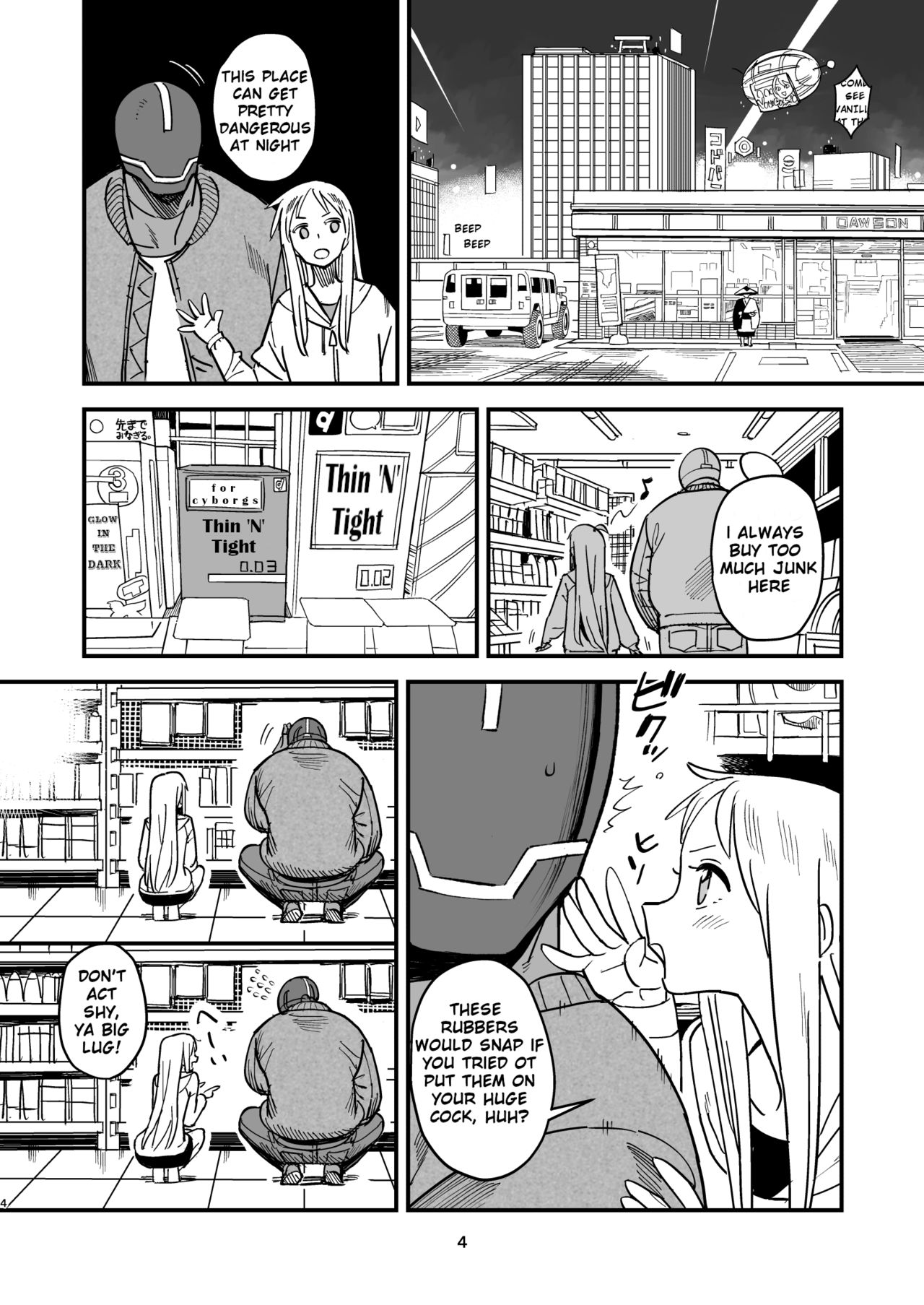 Cyborg Otto to Namamiyome - Cyborg husband and Namamiyome page 3