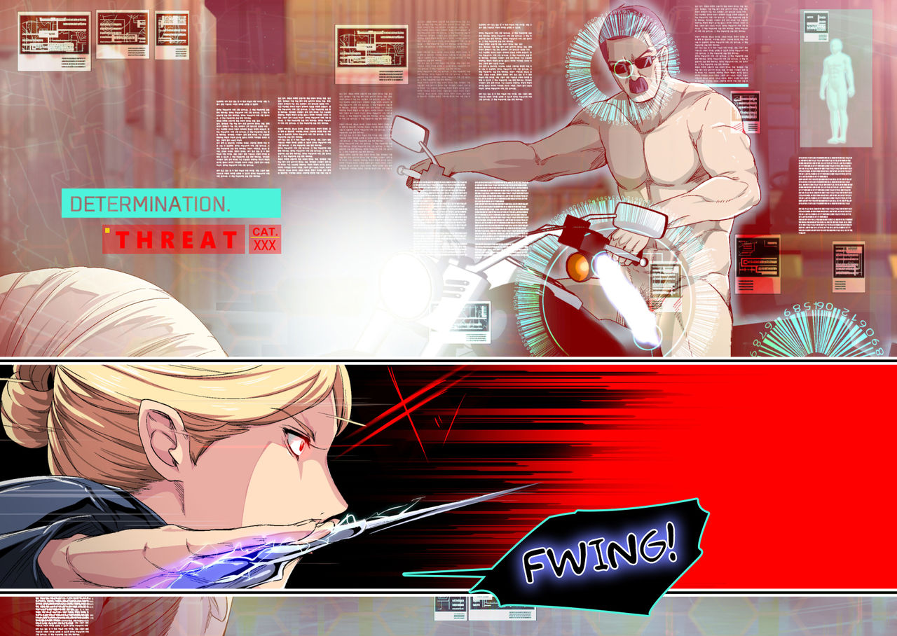 Cyborg vs Tanetsuke Oji-san page 13
