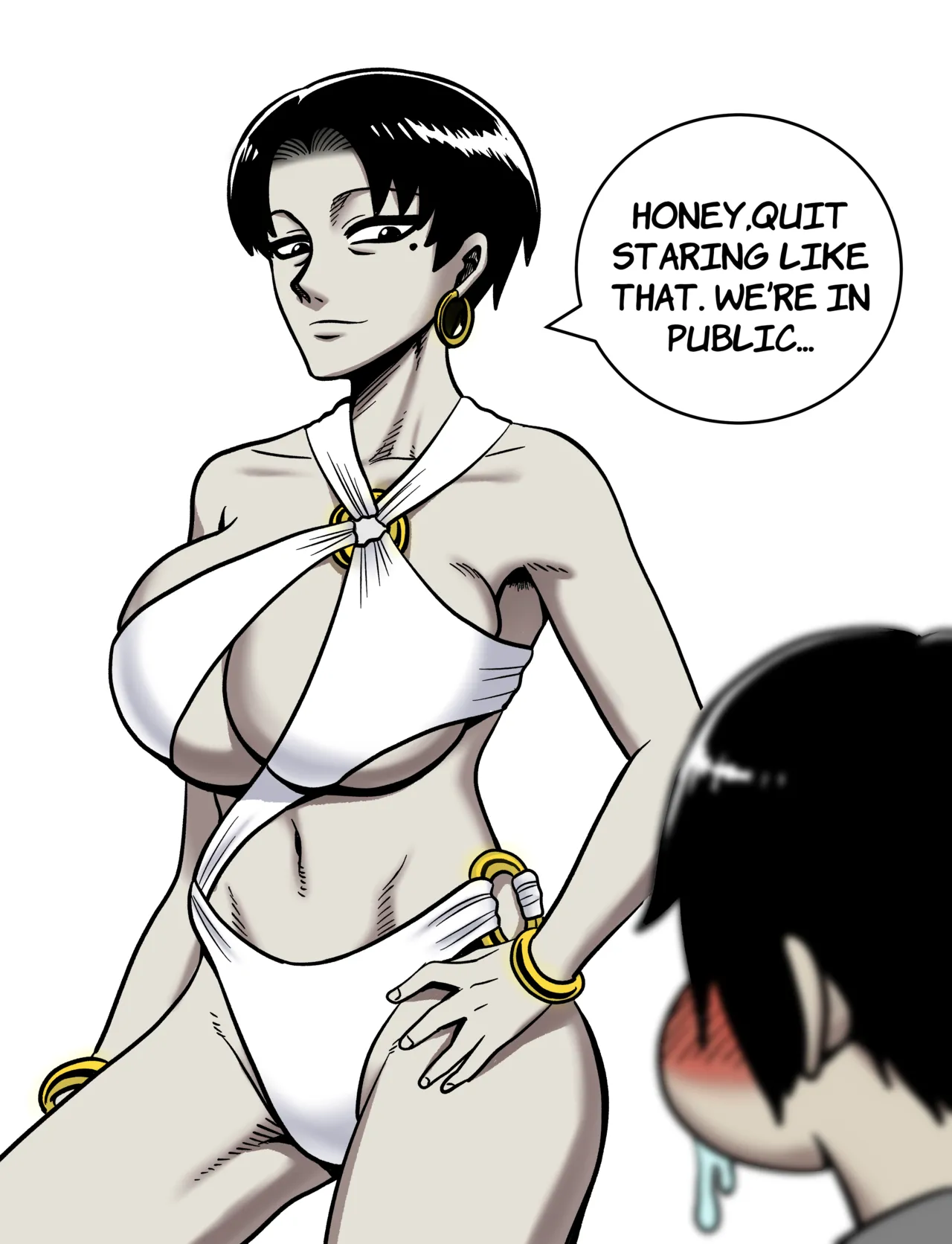 Dad stole my gf so i try to steal his wife - CH3 page 26