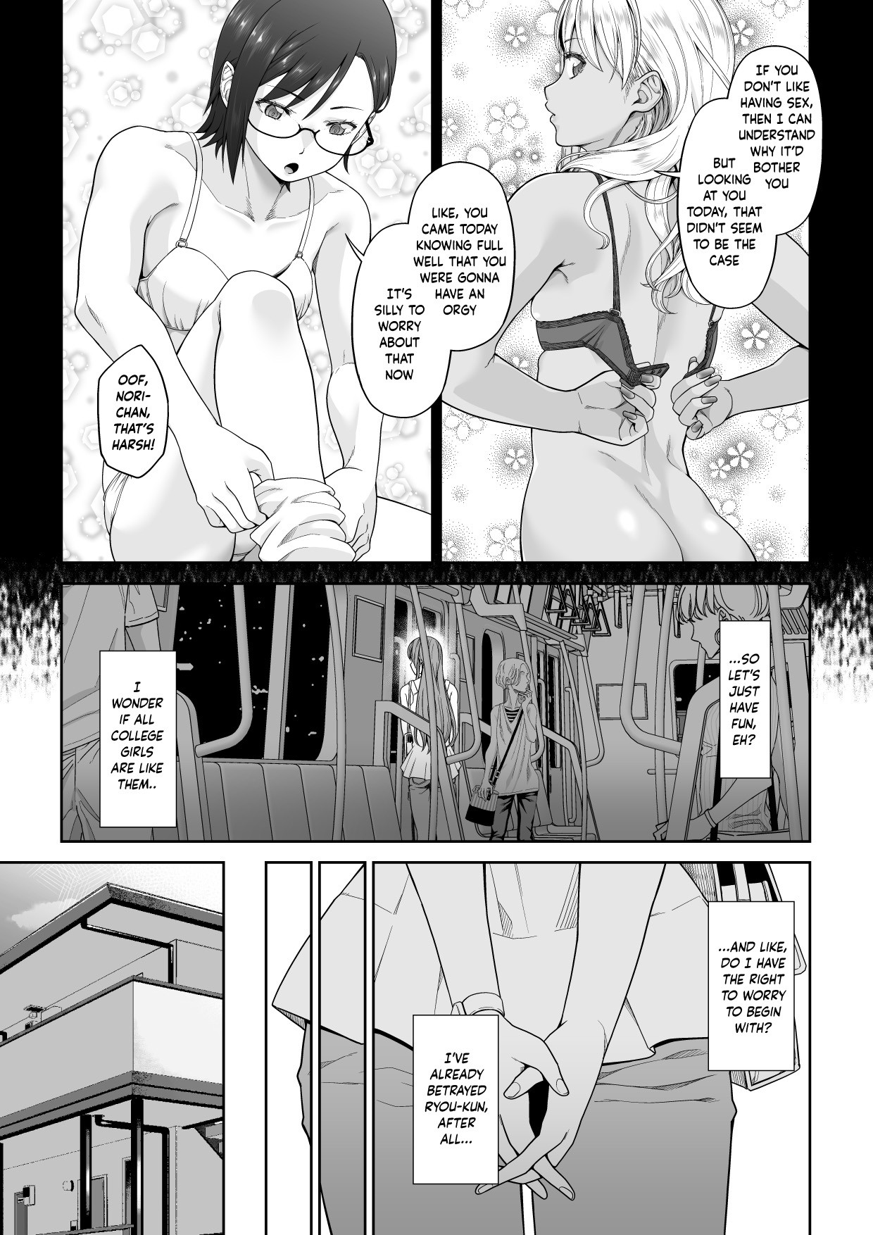 Daigaku Shingaku de Issho ni Joukyou Shita Kanojo ga Netorare Ochita Ato page 40