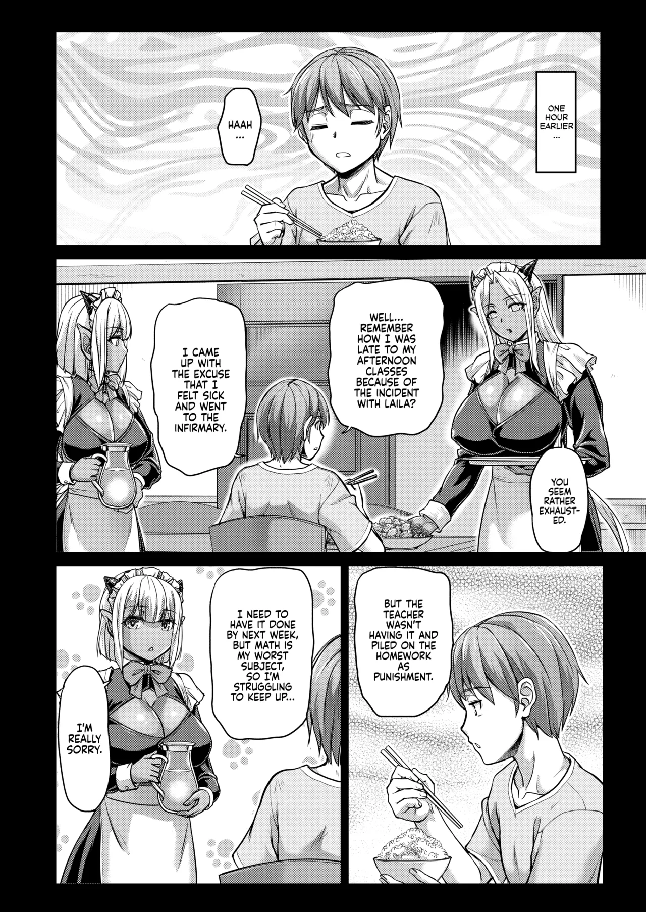 Daily Life at the Monster Girl Manor page 115