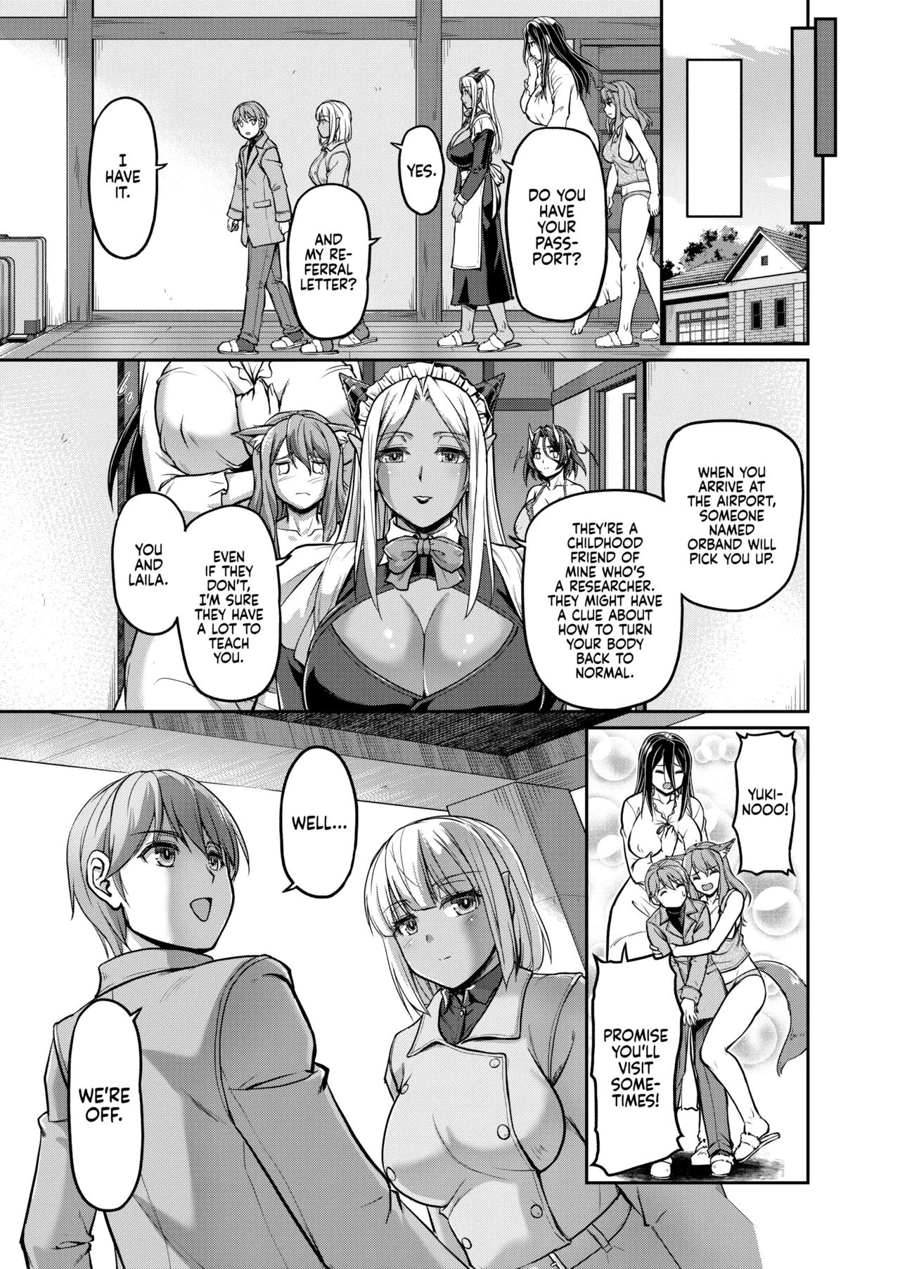 Daily Life at the Monster Girl Manor page 206