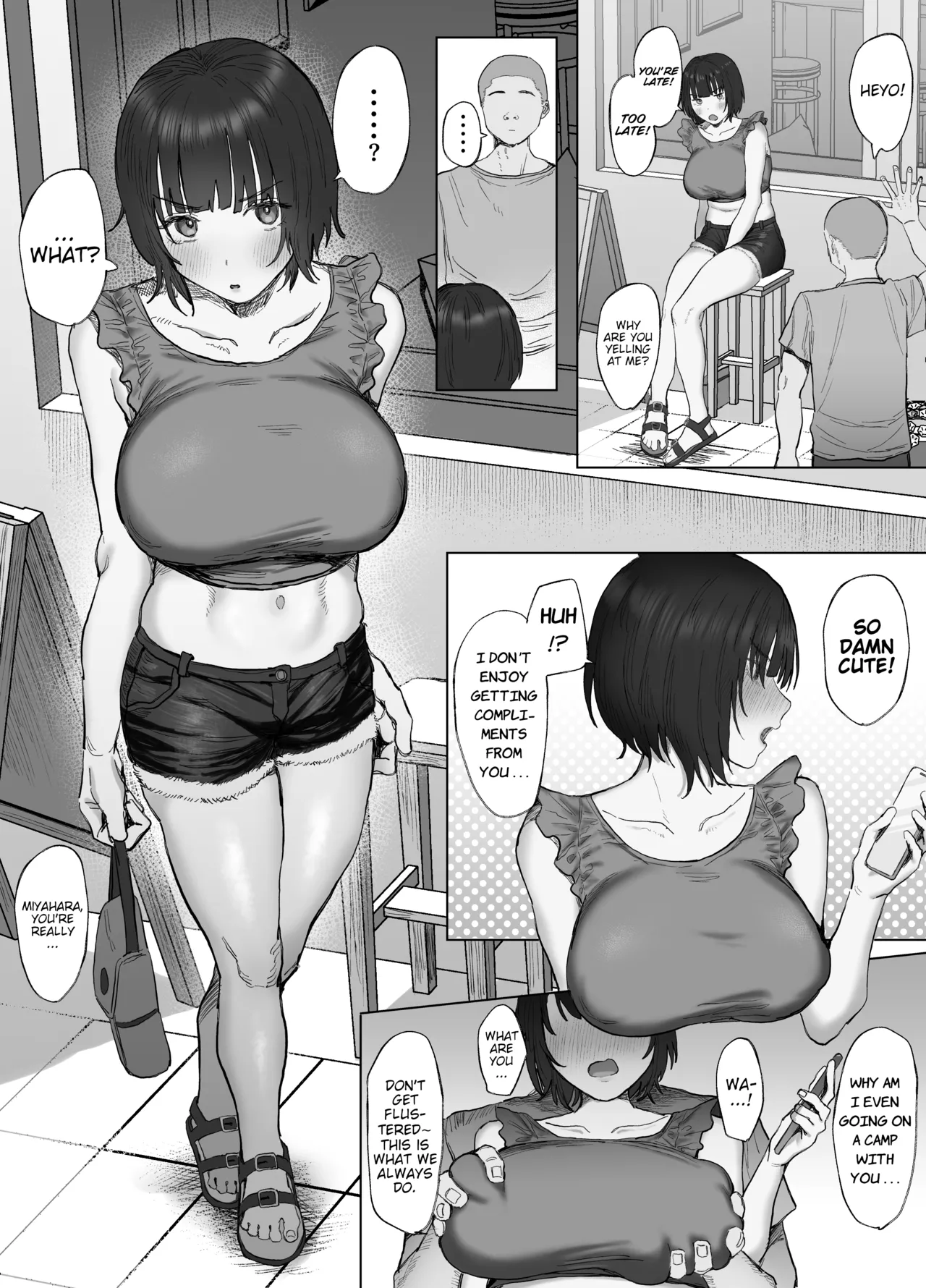 Daily life of the Volunteer club (Yarisa): A night at the summer camp edition page 15