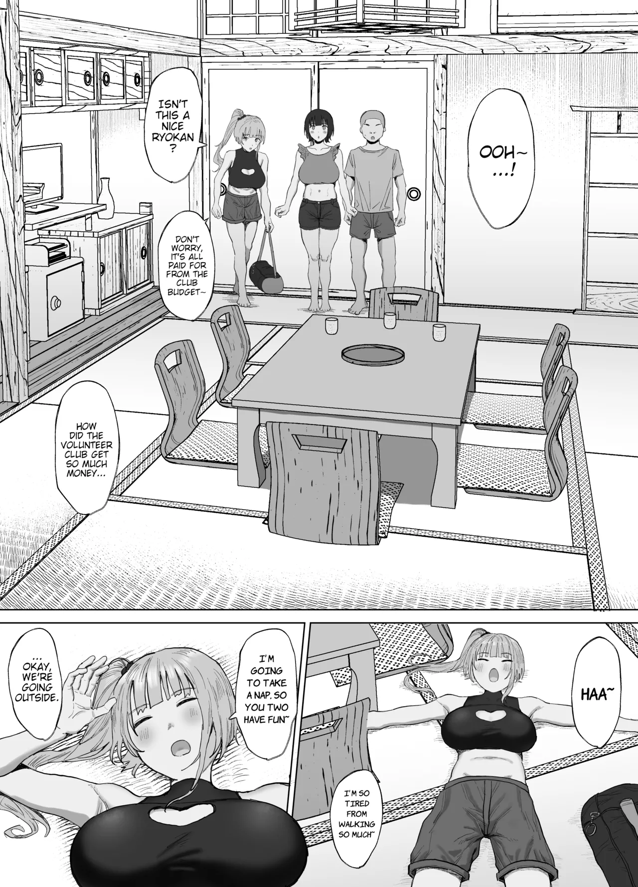 Daily life of the Volunteer club (Yarisa): A night at the summer camp edition page 18