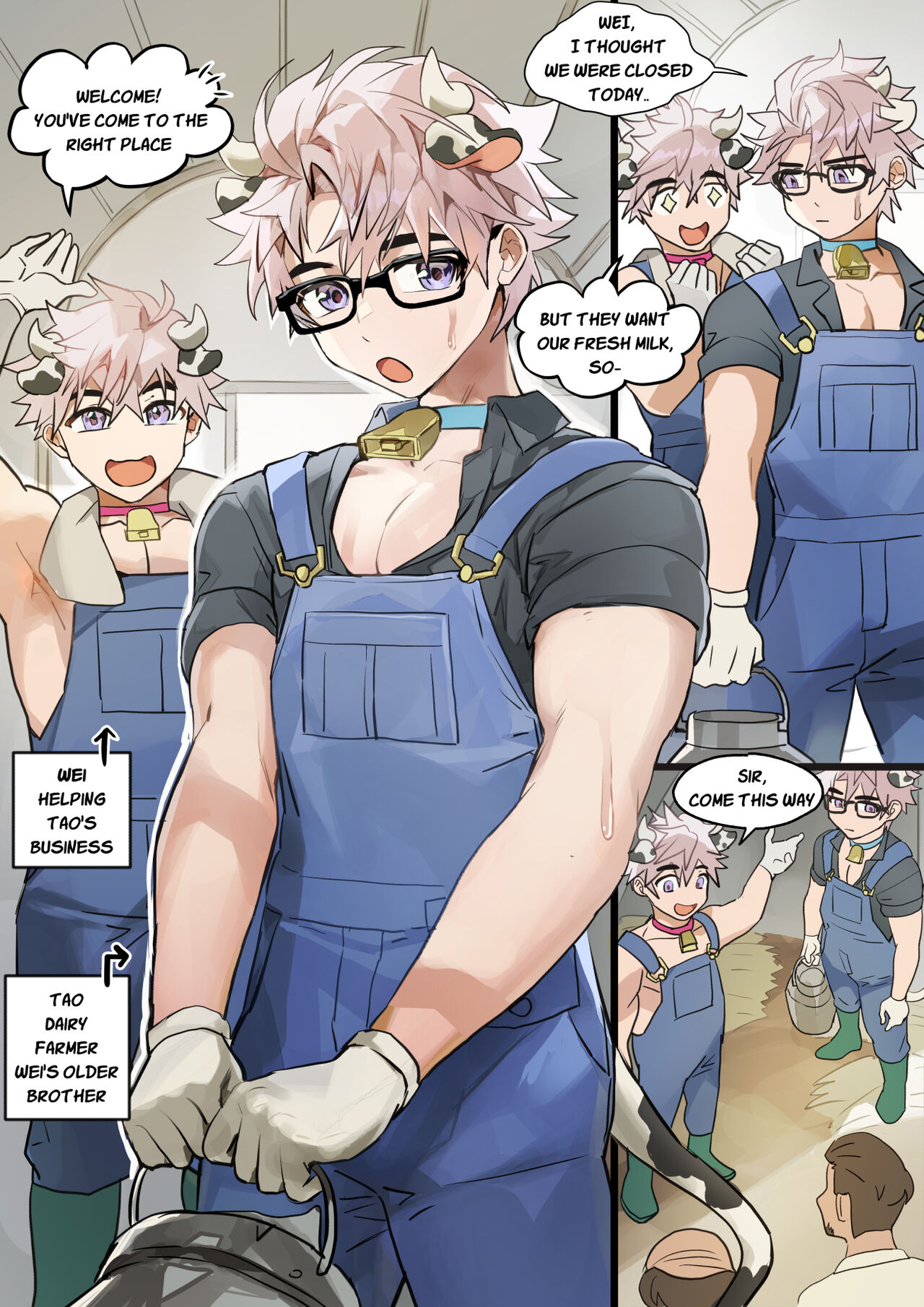 Dairy Farmers Wei And Tao page 1
