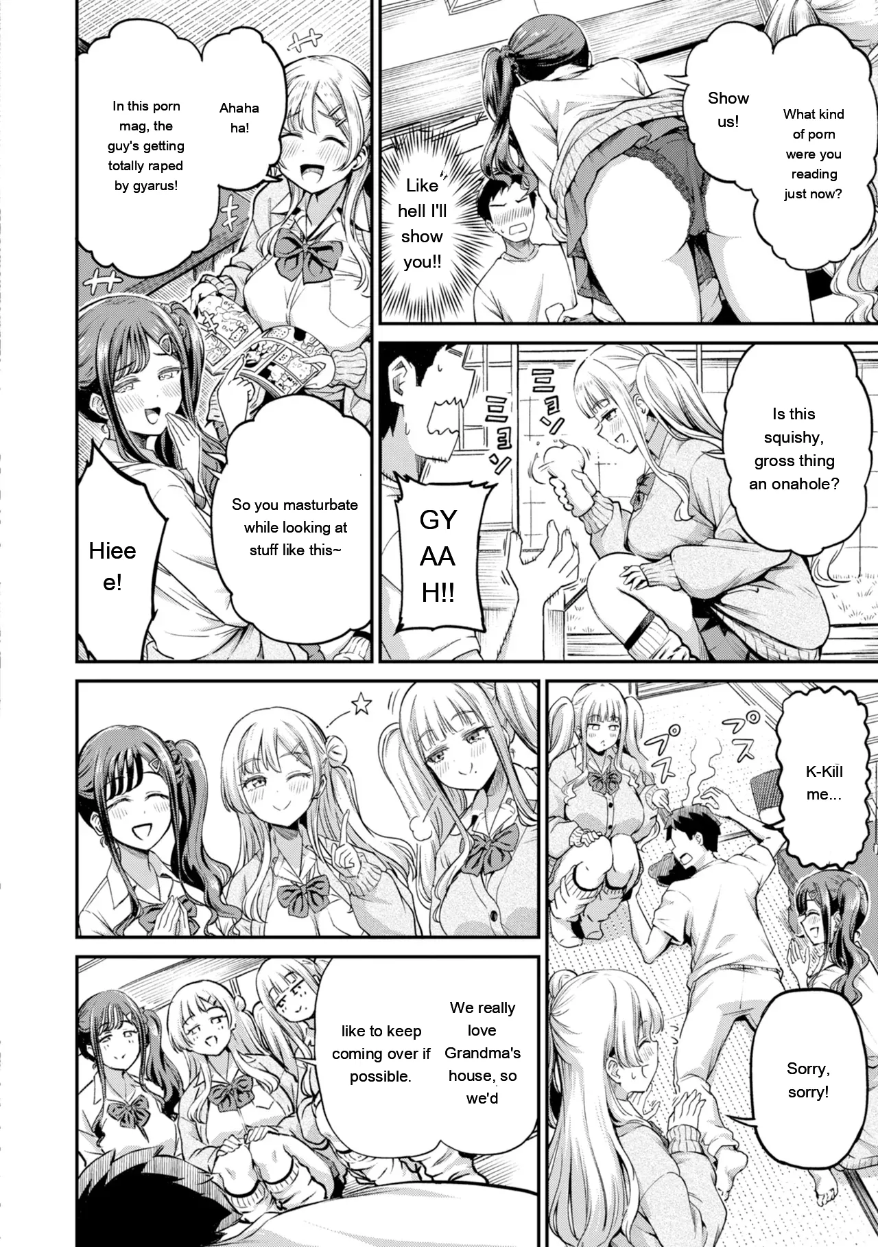 Dandan Kuse ni Naru - I like molester? .........No page 74