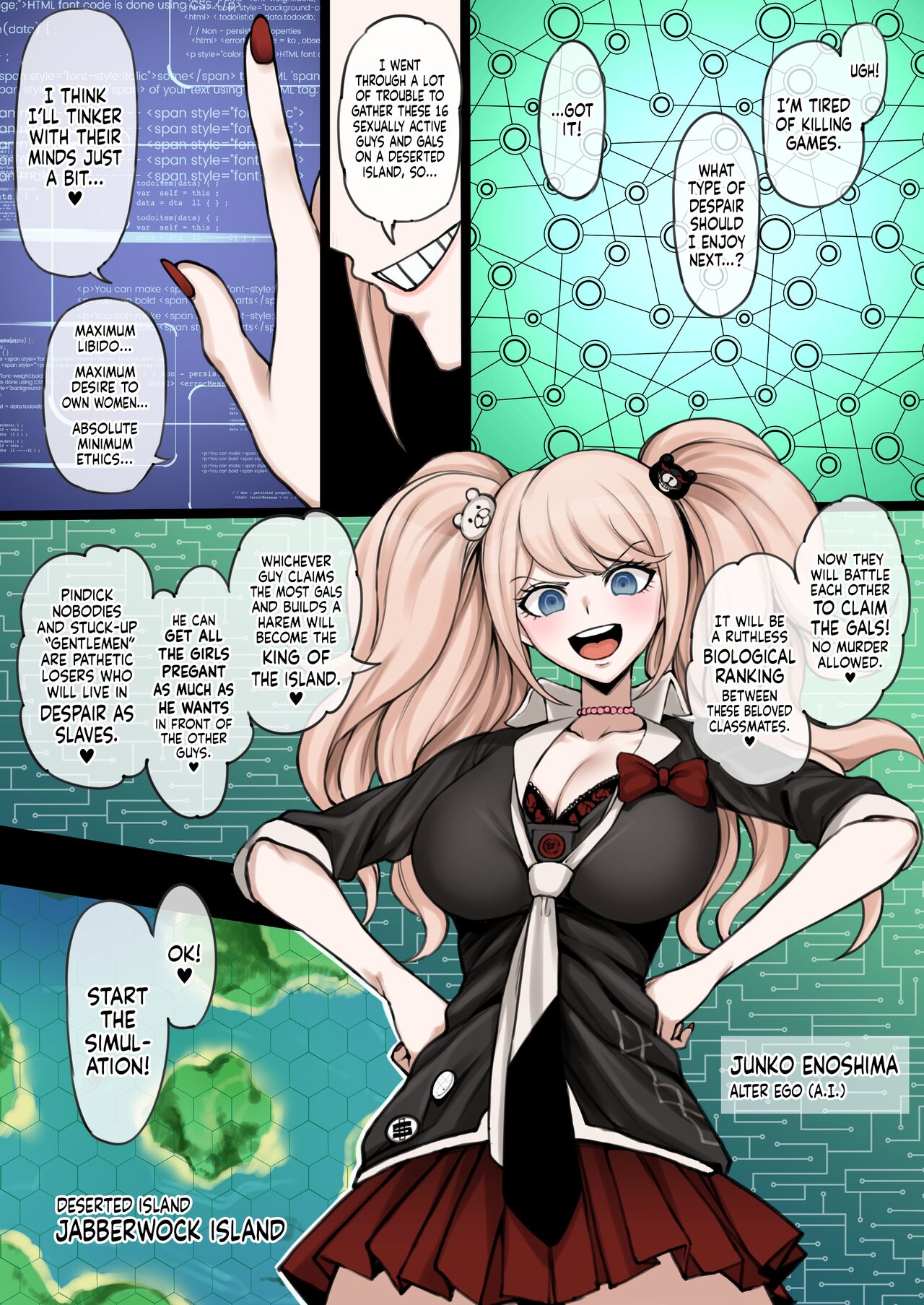 Danganronpa 2 page 1