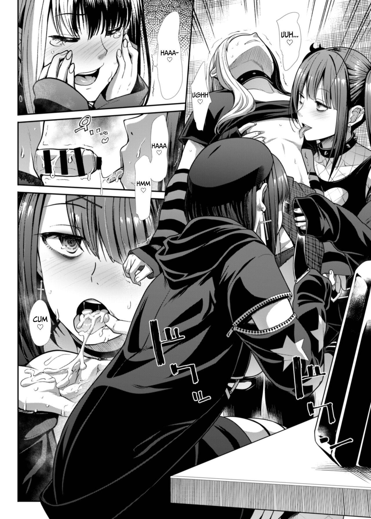 DANGEROUS BITCHS: A Jirai-kei Boy Milked Dry By Sex♥ page 13
