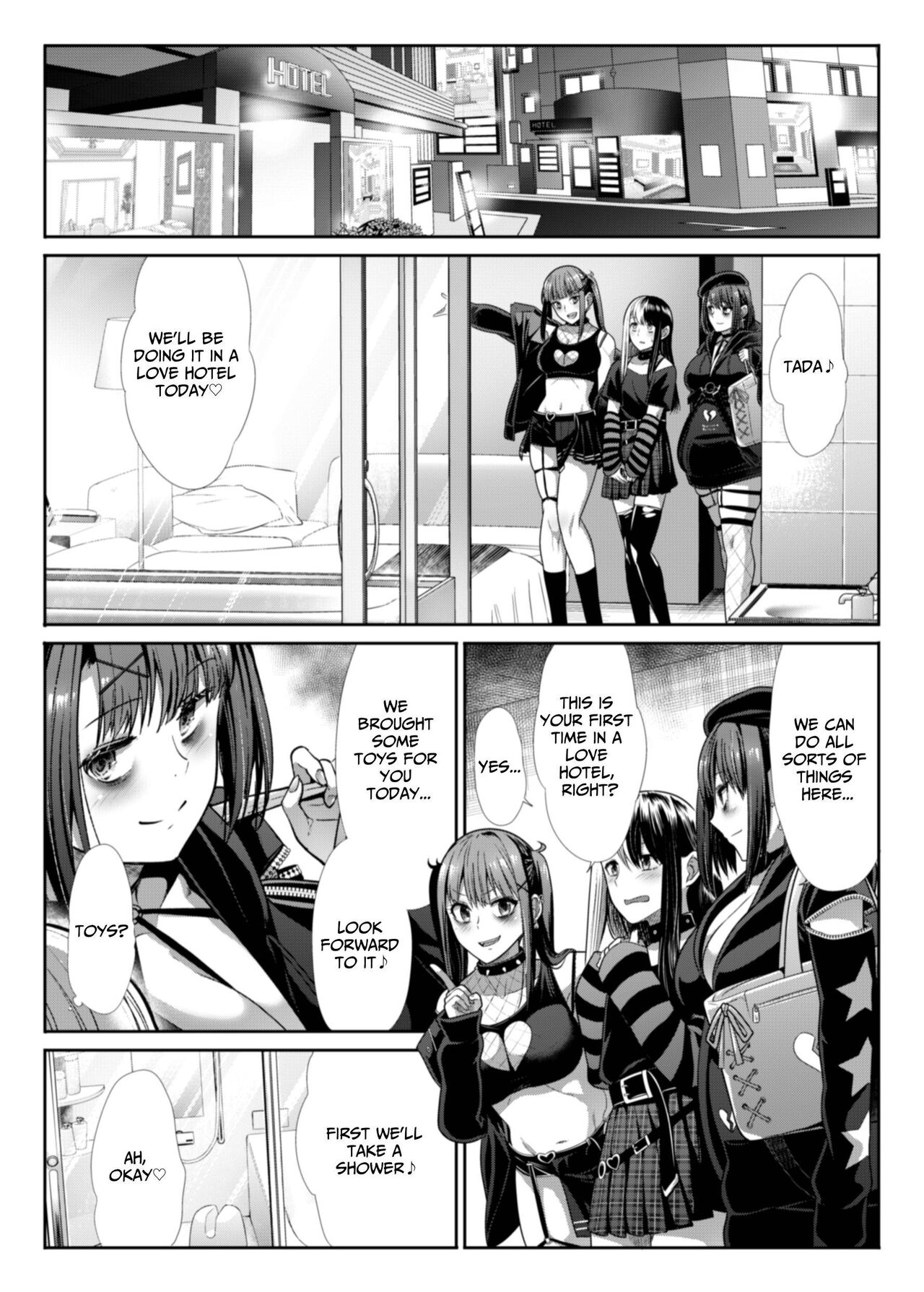 DANGEROUS BITCHS: A Jirai-kei Boy Milked Dry By Sex♥ page 37