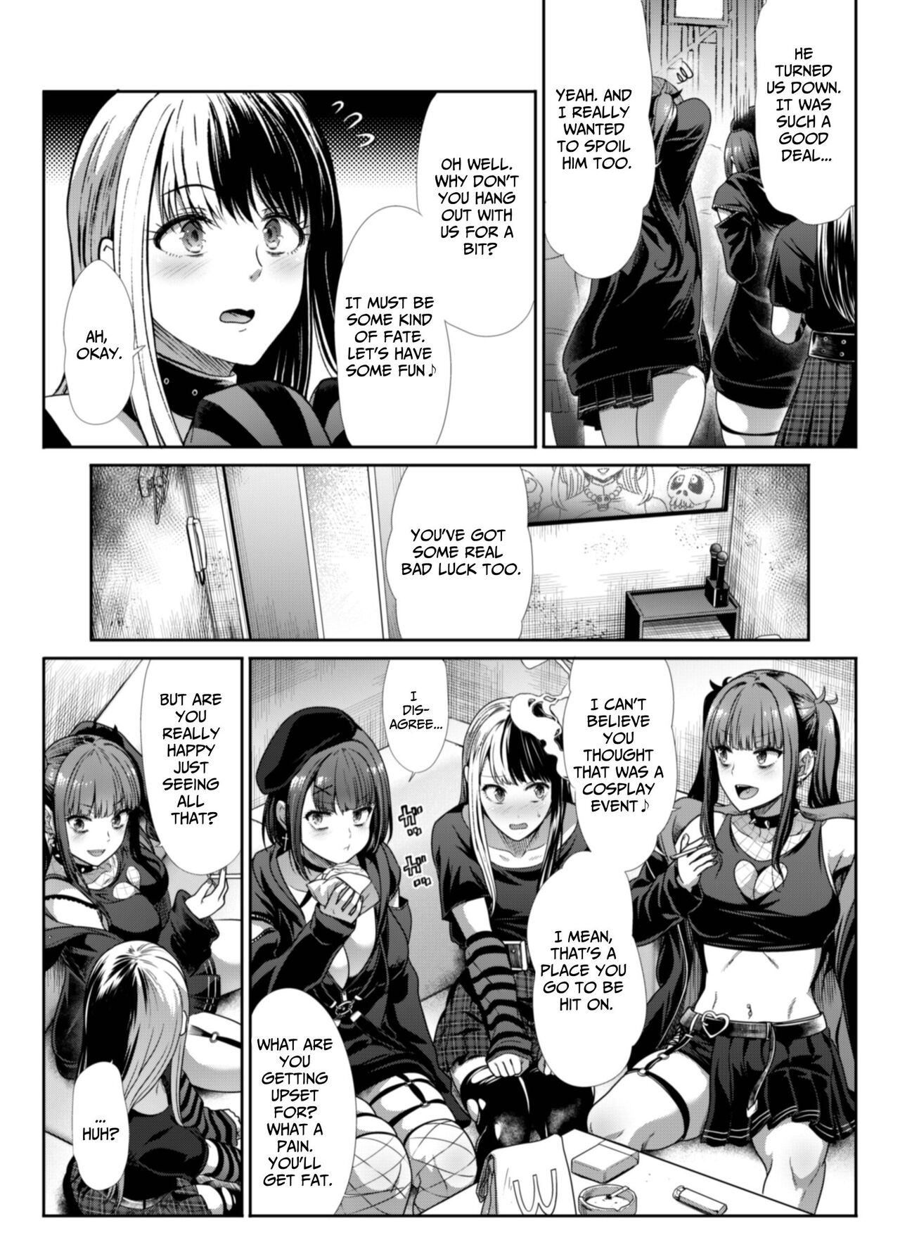 DANGEROUS BITCHS: A Jirai-kei Boy Milked Dry By Sex♥ page 5