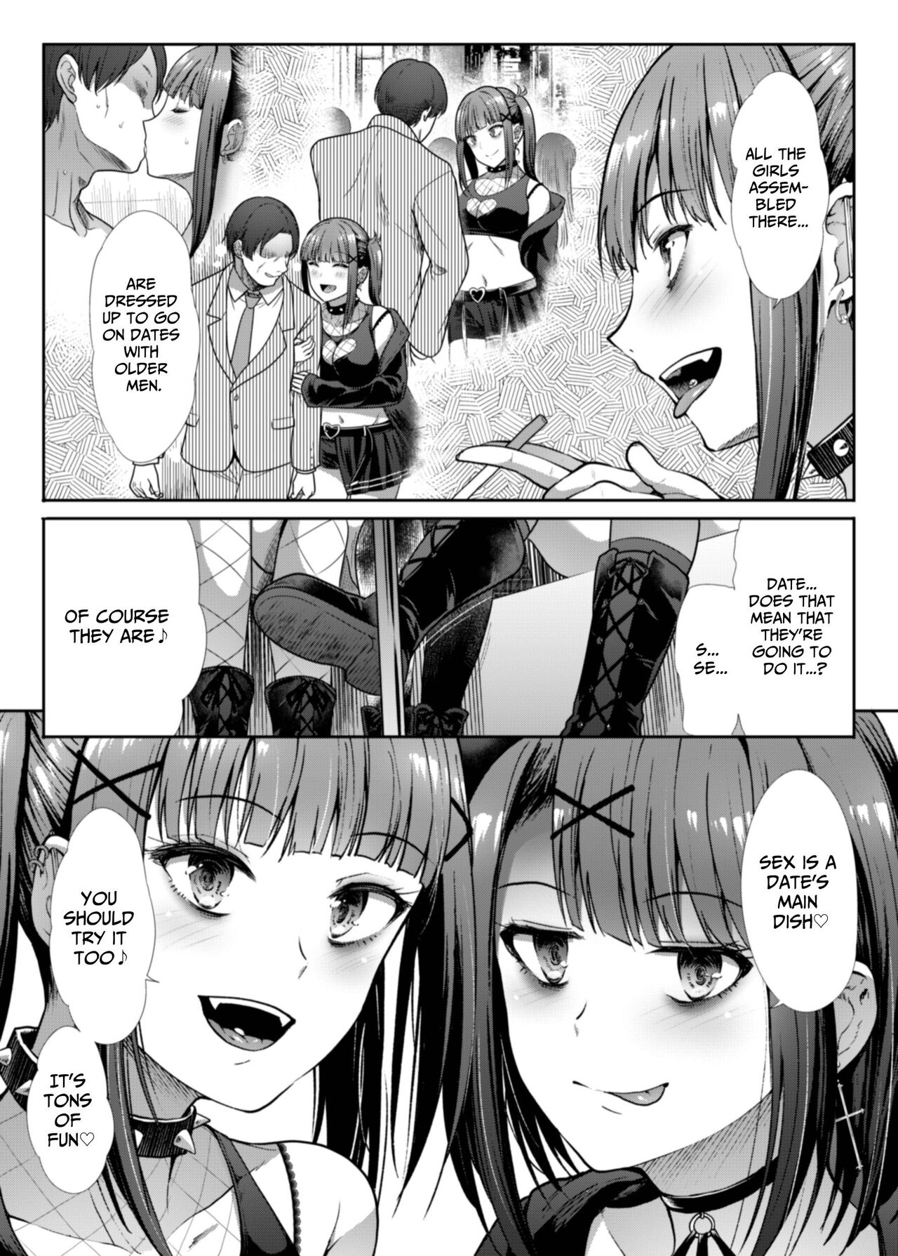 DANGEROUS BITCHS: A Jirai-kei Boy Milked Dry By Sex♥ page 6