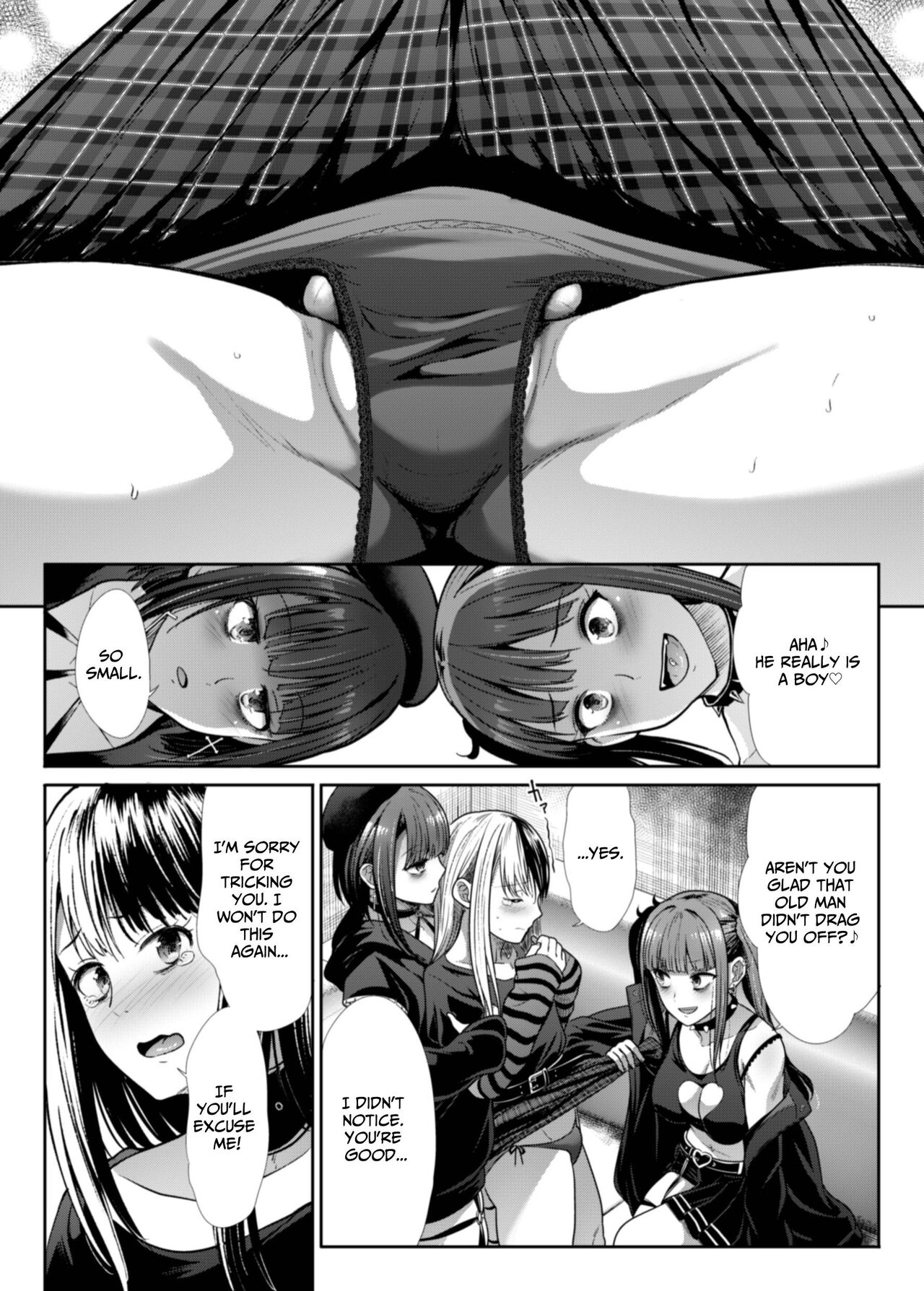 DANGEROUS BITCHS: A Jirai-kei Boy Milked Dry By Sex♥ page 9