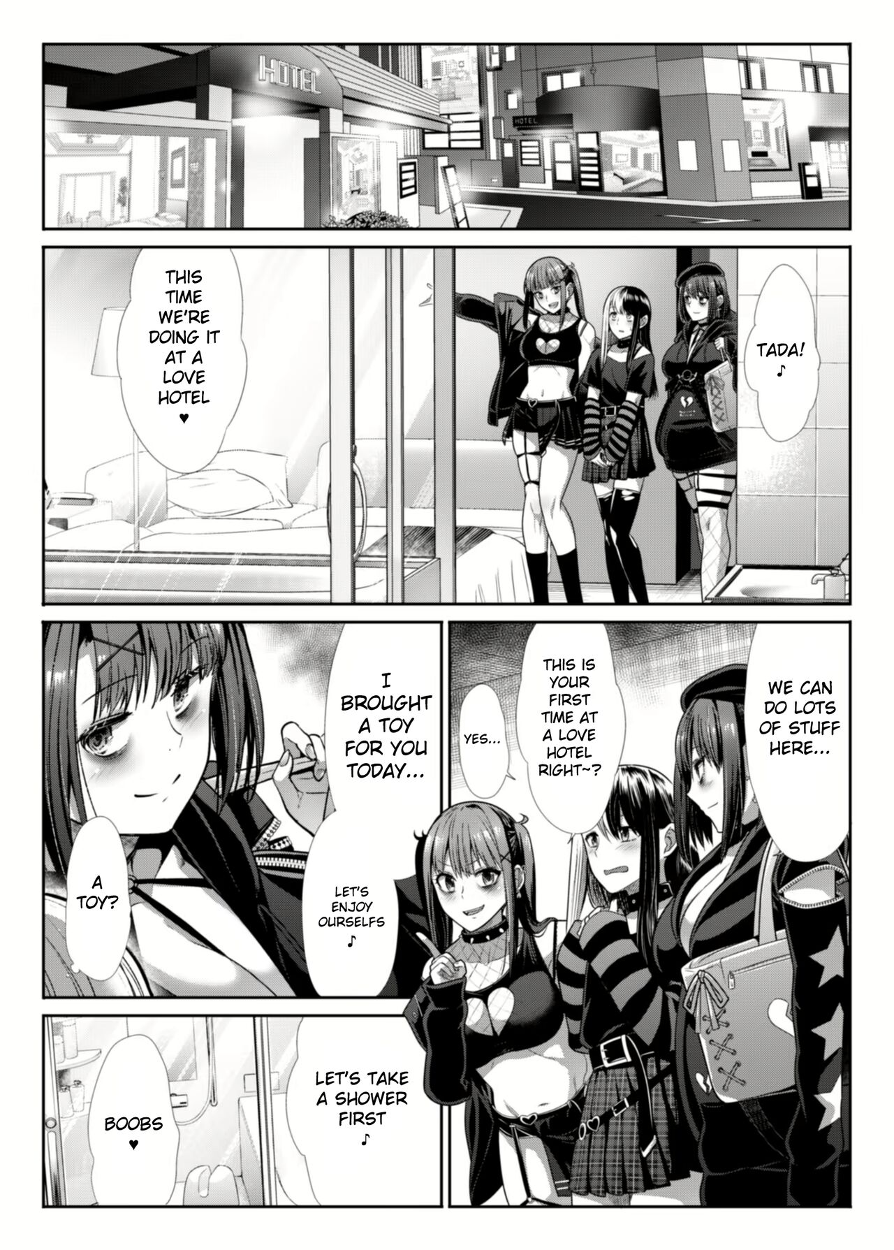 DANGEROUS BITCHS ~Jirai na Boku no Shiboritorarex~ page 37