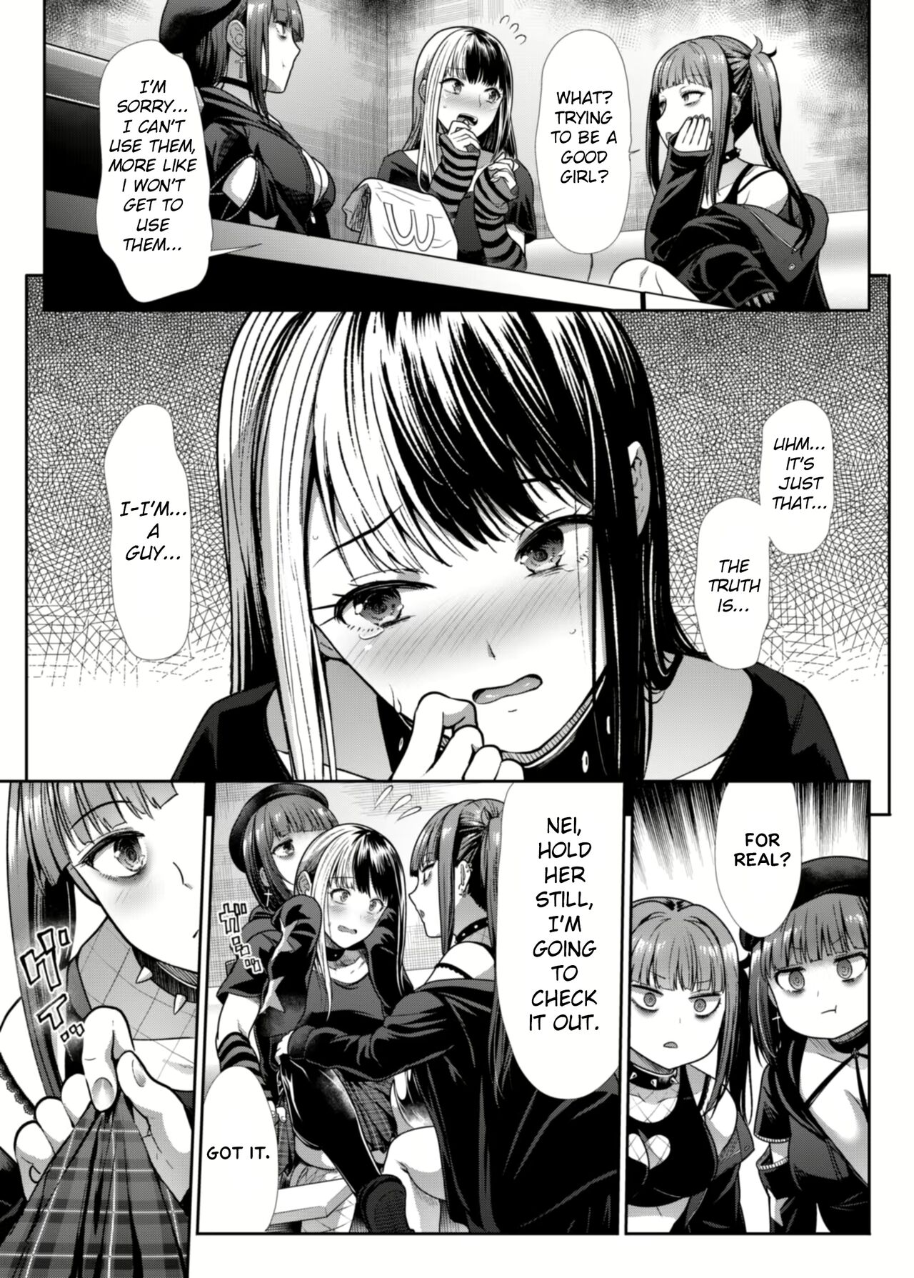 DANGEROUS BITCHS ~Jirai na Boku no Shiboritorarex~ page 8