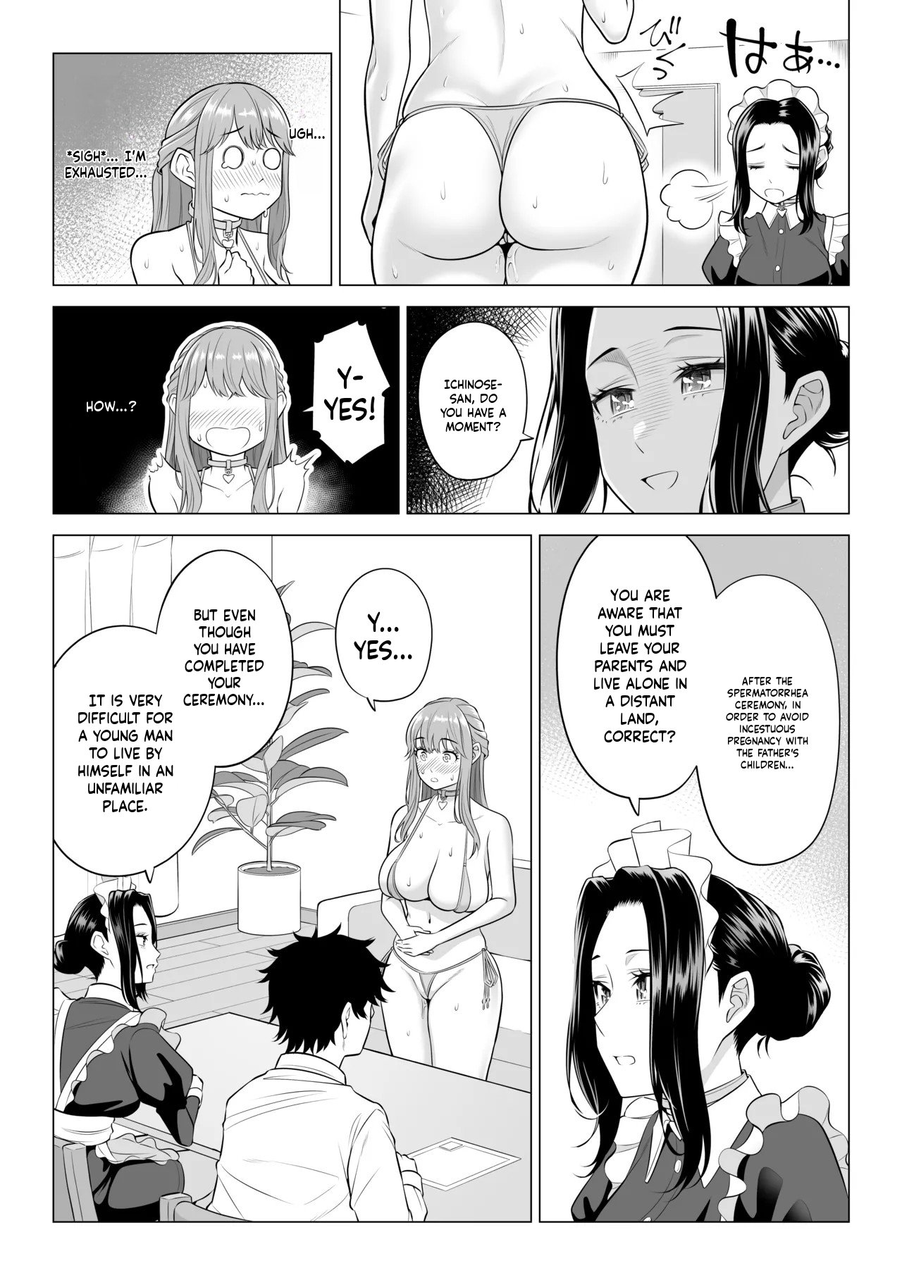 Dansei ga Kyokutan ni Sukunai Kono Sekai de wa, Seishi wa Kichou na Shigen desu. Sono 3 page 10