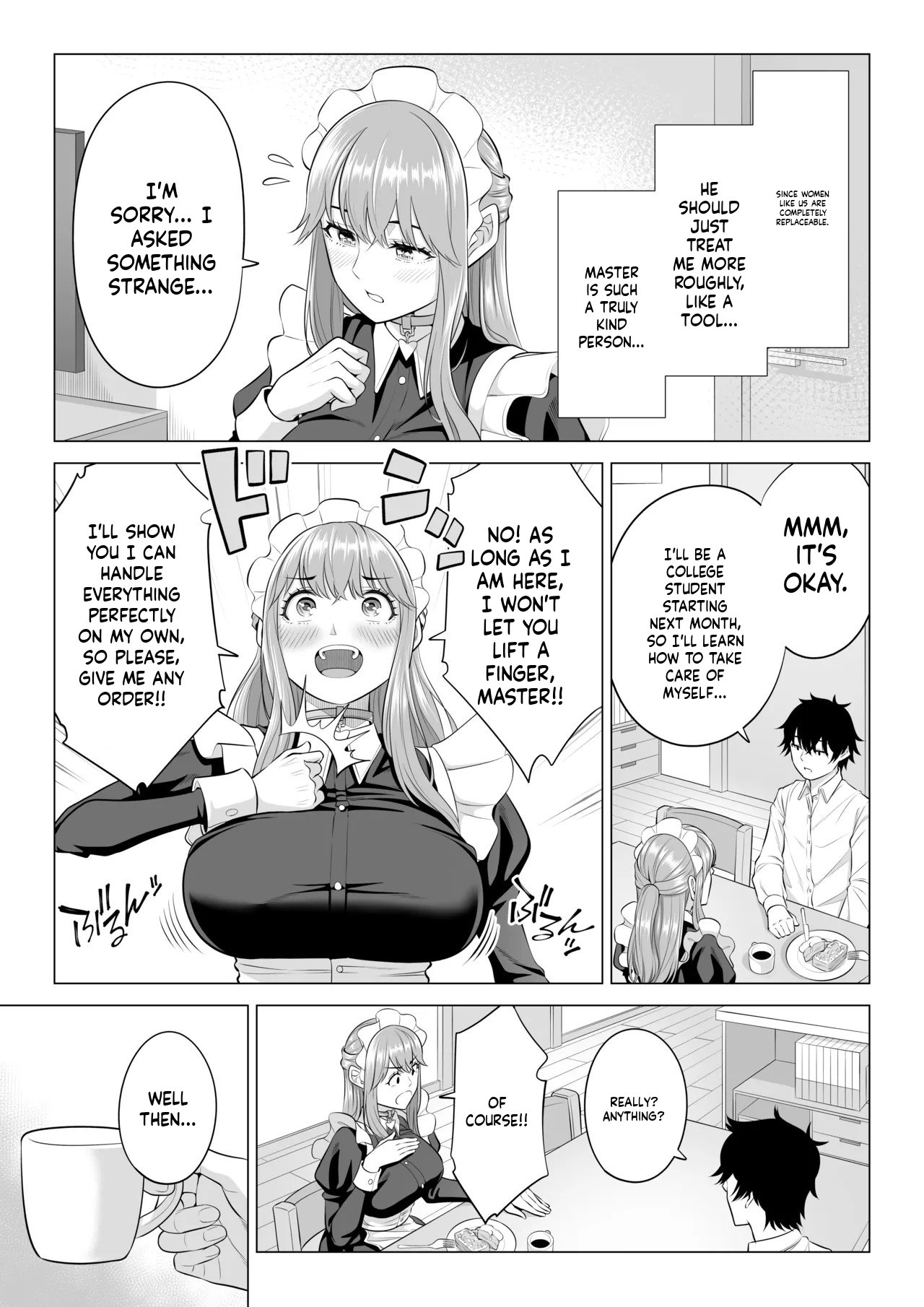 Dansei ga Kyokutan ni Sukunai Kono Sekai de wa, Seishi wa Kichou na Shigen desu. Sono 3 page 104