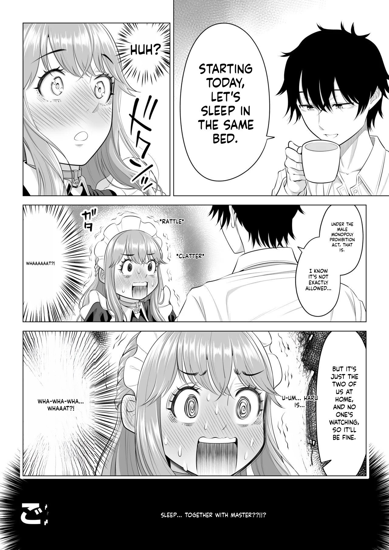 Dansei ga Kyokutan ni Sukunai Kono Sekai de wa, Seishi wa Kichou na Shigen desu. Sono 3 page 105