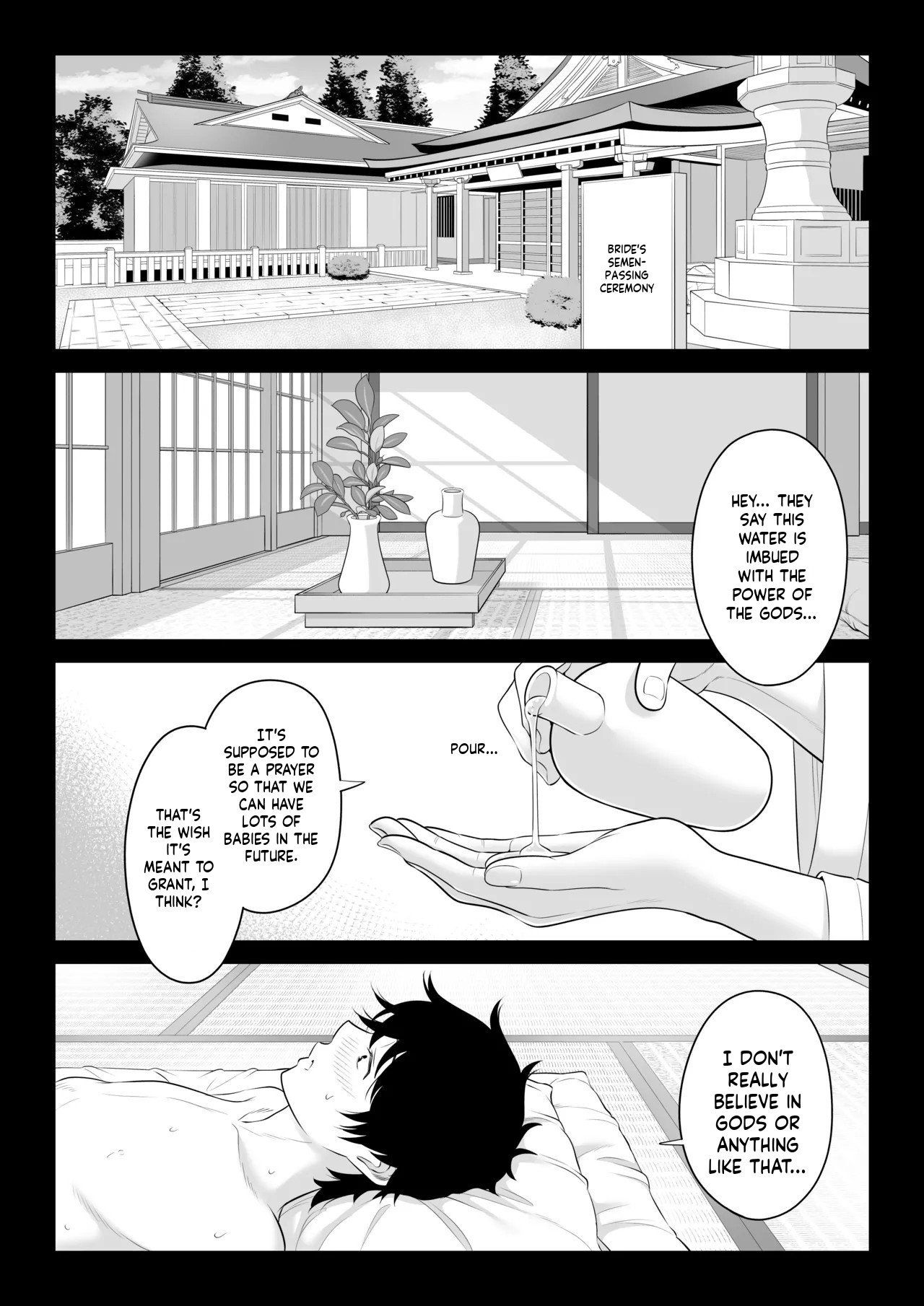 Dansei ga Kyokutan ni Sukunai Kono Sekai de wa, Seishi wa Kichou na Shigen desu. Sono 3 page 129