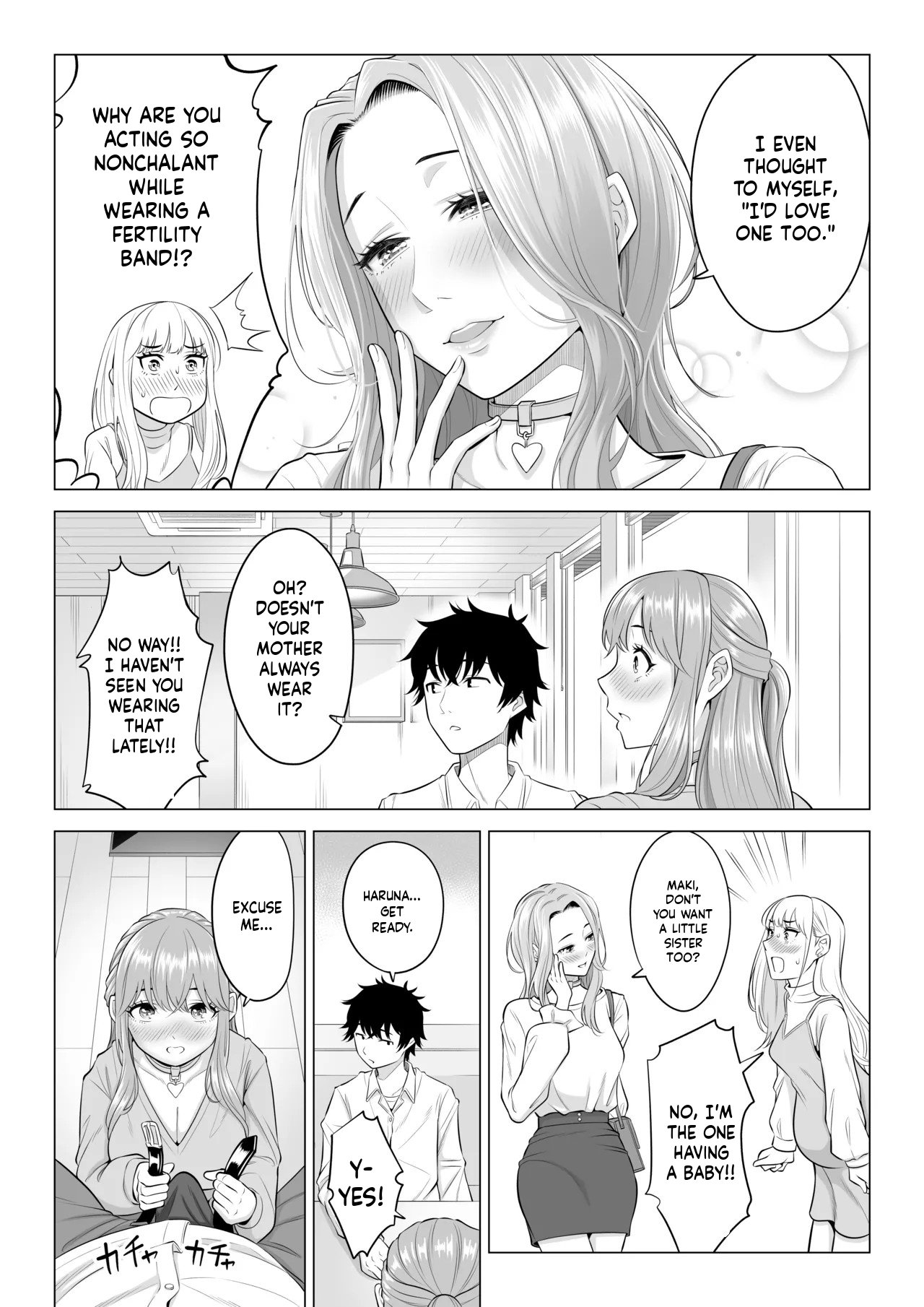 Dansei ga Kyokutan ni Sukunai Kono Sekai de wa, Seishi wa Kichou na Shigen desu. Sono 3 page 77