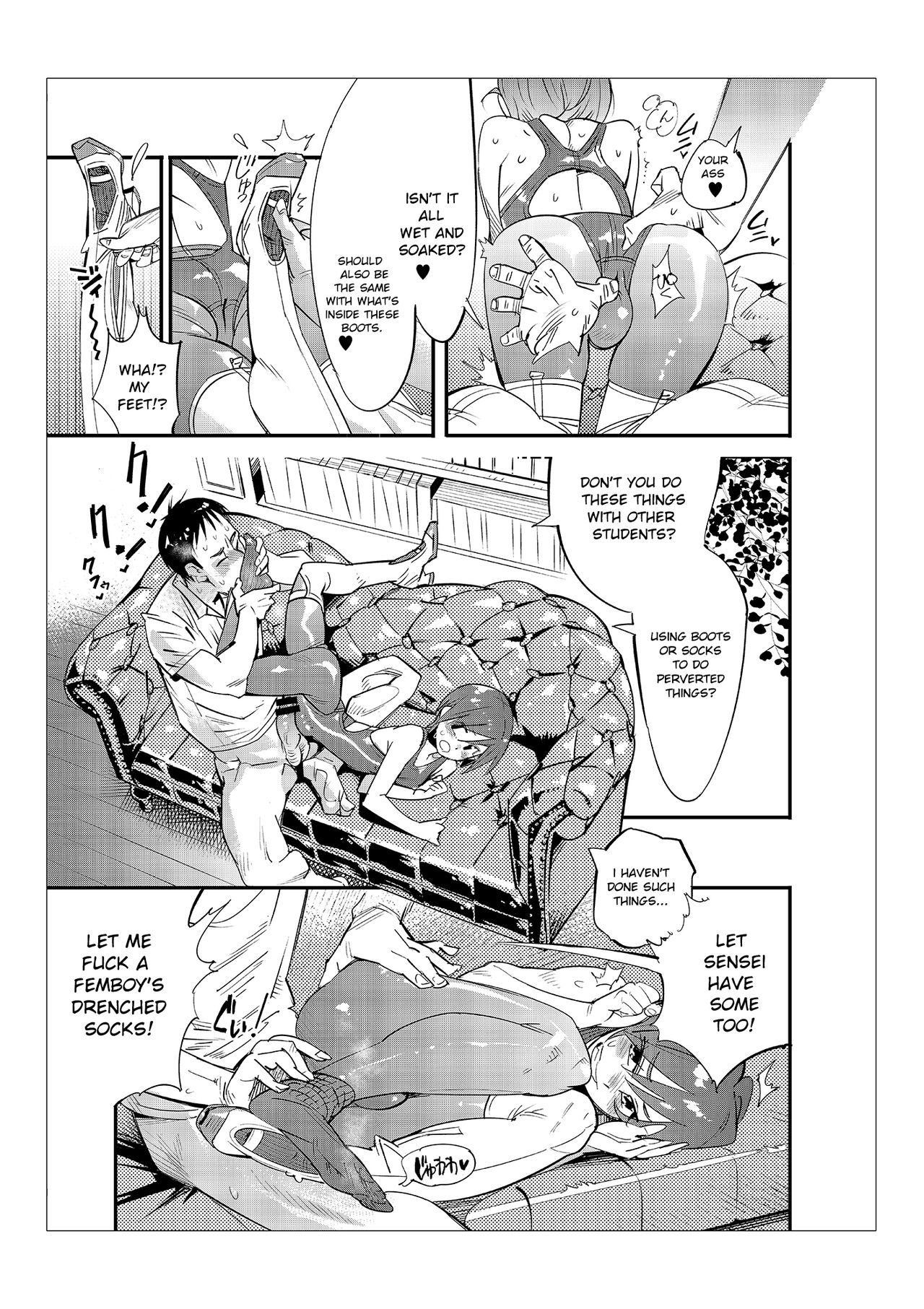 Danshi dake ga Kayoeru Joshikou Onoyuri Gakuen Chapters 2-5 page 13