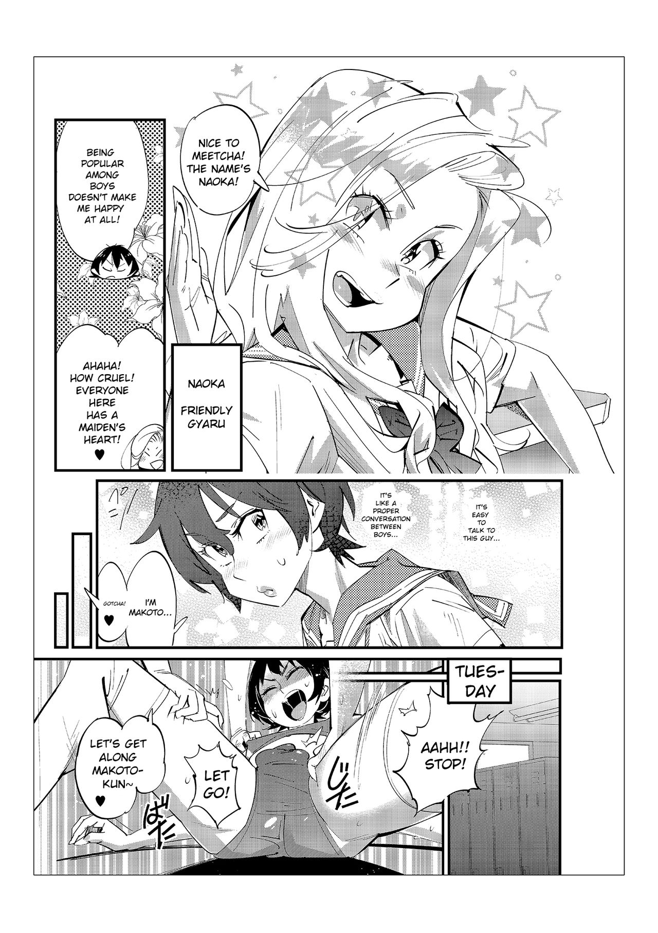 Danshi dake ga Kayoeru Joshikou Onoyuri Gakuen Chapters 2-5 page 26