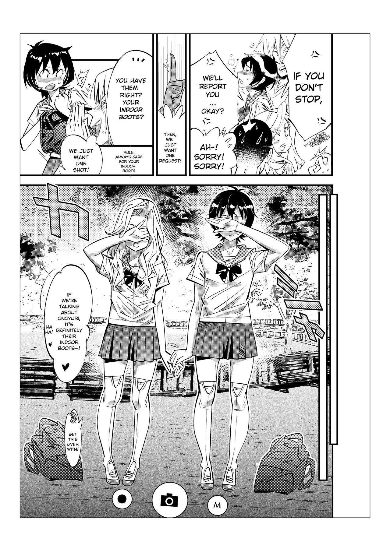 Danshi dake ga Kayoeru Joshikou Onoyuri Gakuen Chapters 2-5 page 34