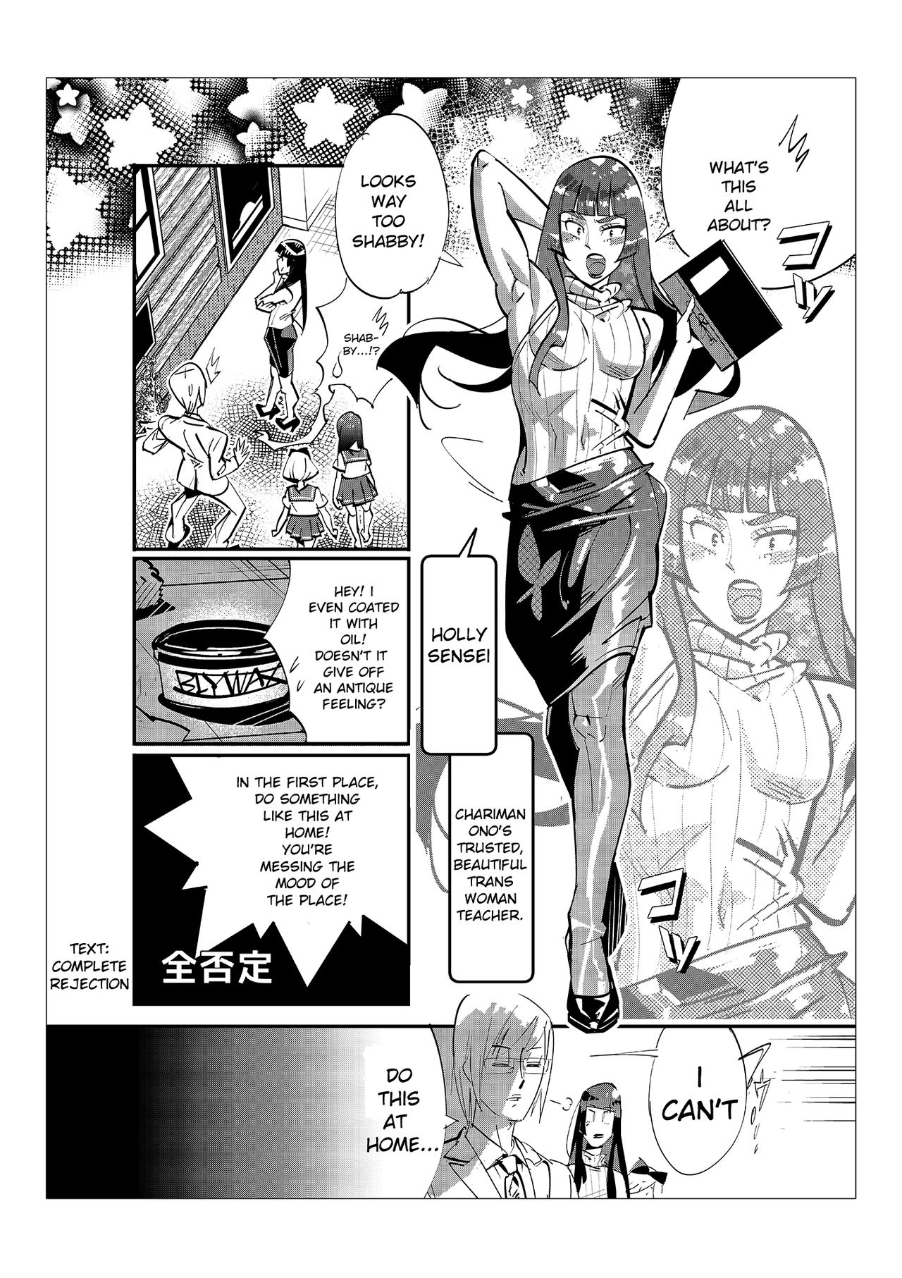 Danshi dake ga Kayoeru Joshikou Onoyuri Gakuen Chapters 2-5 page 54