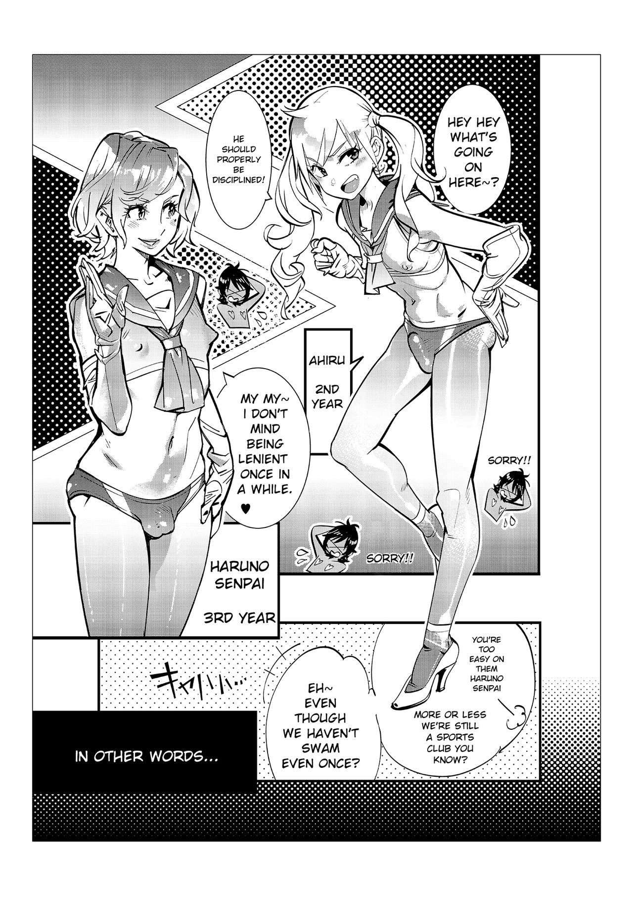 Danshi dake ga Kayoeru Joshikou Onoyuri Gakuen Chapters 2-5 page 59
