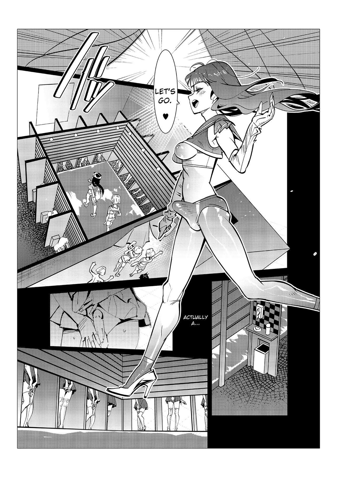 Danshi dake ga Kayoeru Joshikou Onoyuri Gakuen Chapters 2-5 page 61
