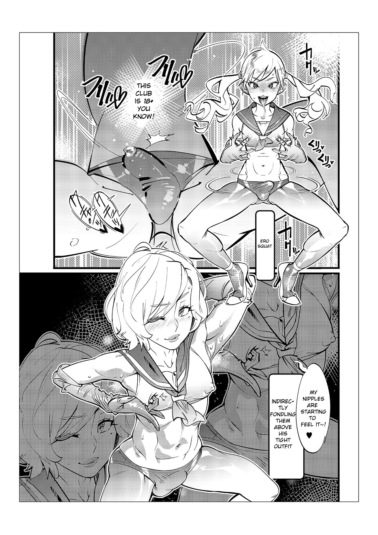 Danshi dake ga Kayoeru Joshikou Onoyuri Gakuen Chapters 2-5 page 64